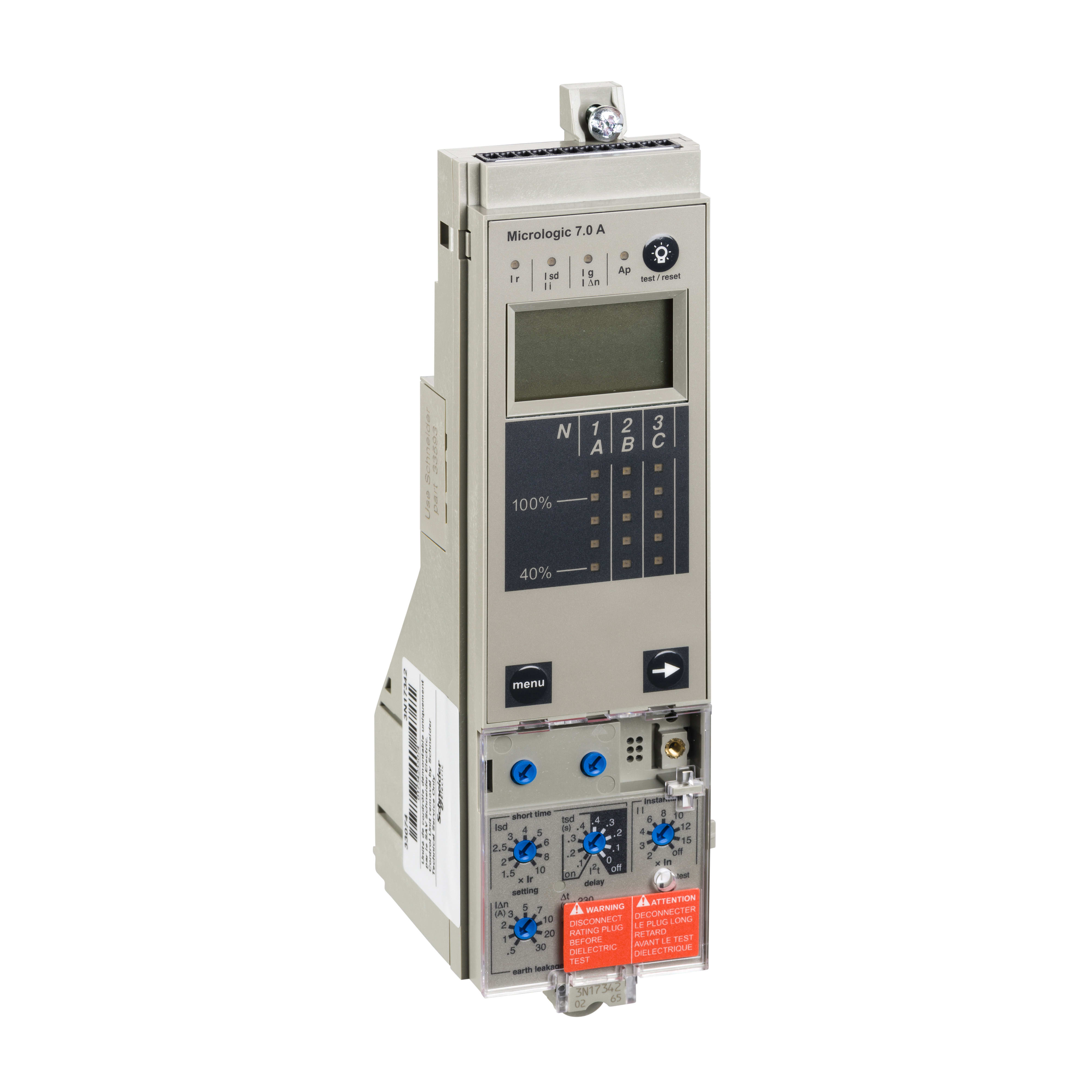 SCHNEIDER ELECTRIC - Sganciatore Micrologic 7.0 A - LSIV Per NT estraibile e NS 630b.1600 estraibile
