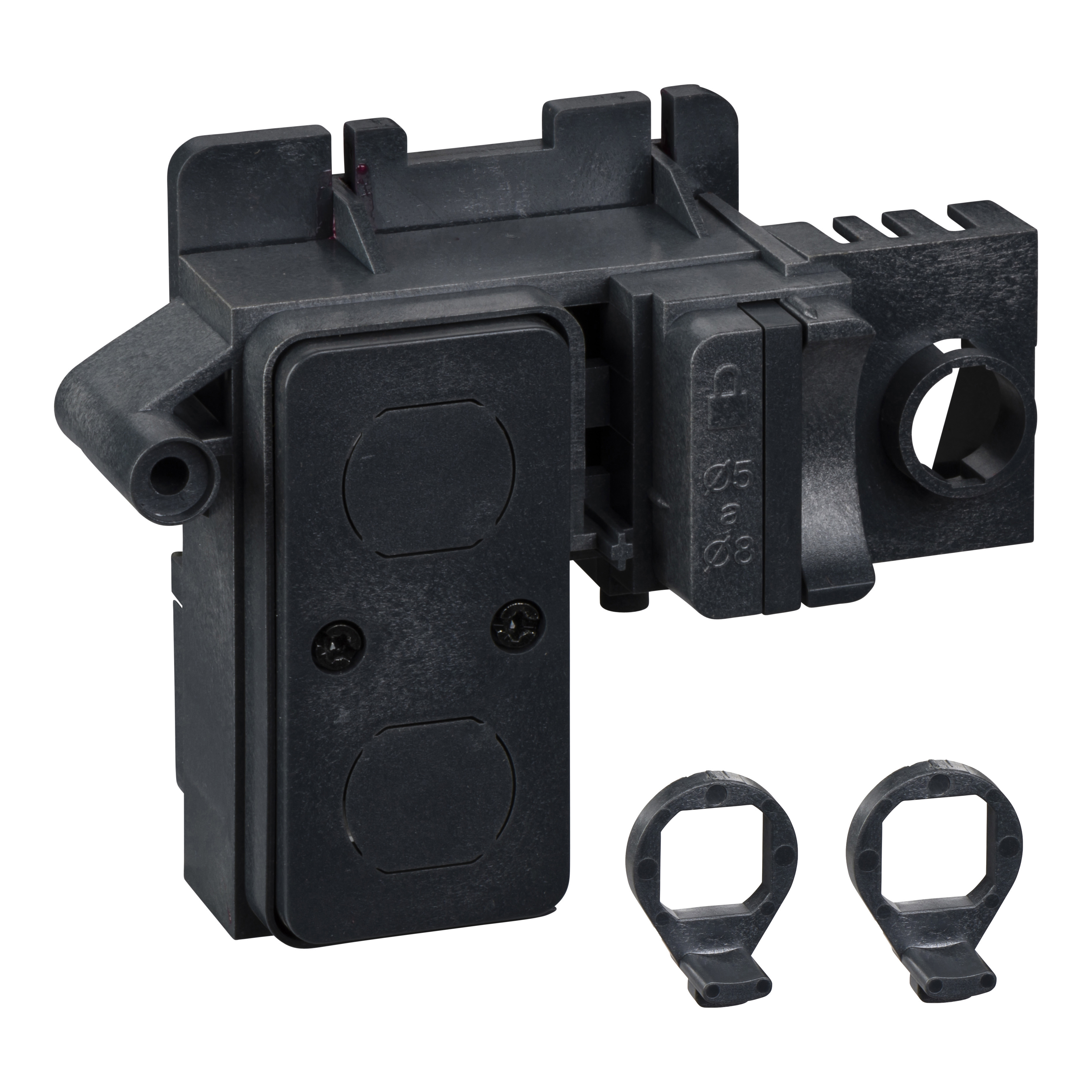 SCHNEIDER ELECTRIC - Kit adattamento Profalux/Ronis s/disp. blocco - Per blocco int. NW