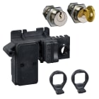 SCHNEIDER ELECTRIC - Blocco Ronis + Kit adattamento - Per NW - Blocco in pos. OFF - 2 chiavi uguali