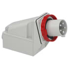 SCHNEIDER ELECTRIC - Spina fissa BT da parete IP67 63A 380V 3P+N+T 81583