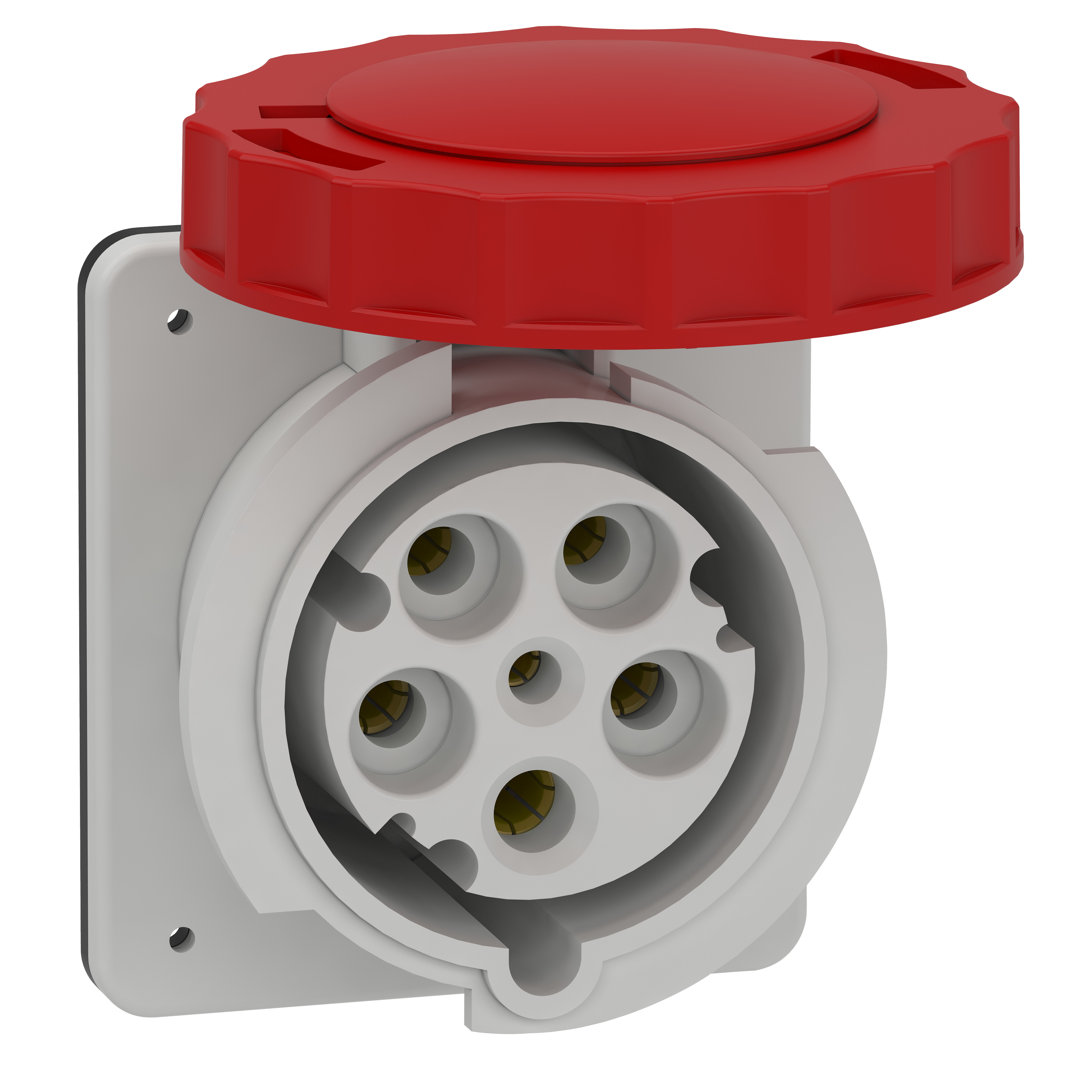 SCHNEIDER ELECTRIC - Presa fissa BT da incasso diritta IP67 63A 380V 3P+N+T 81683