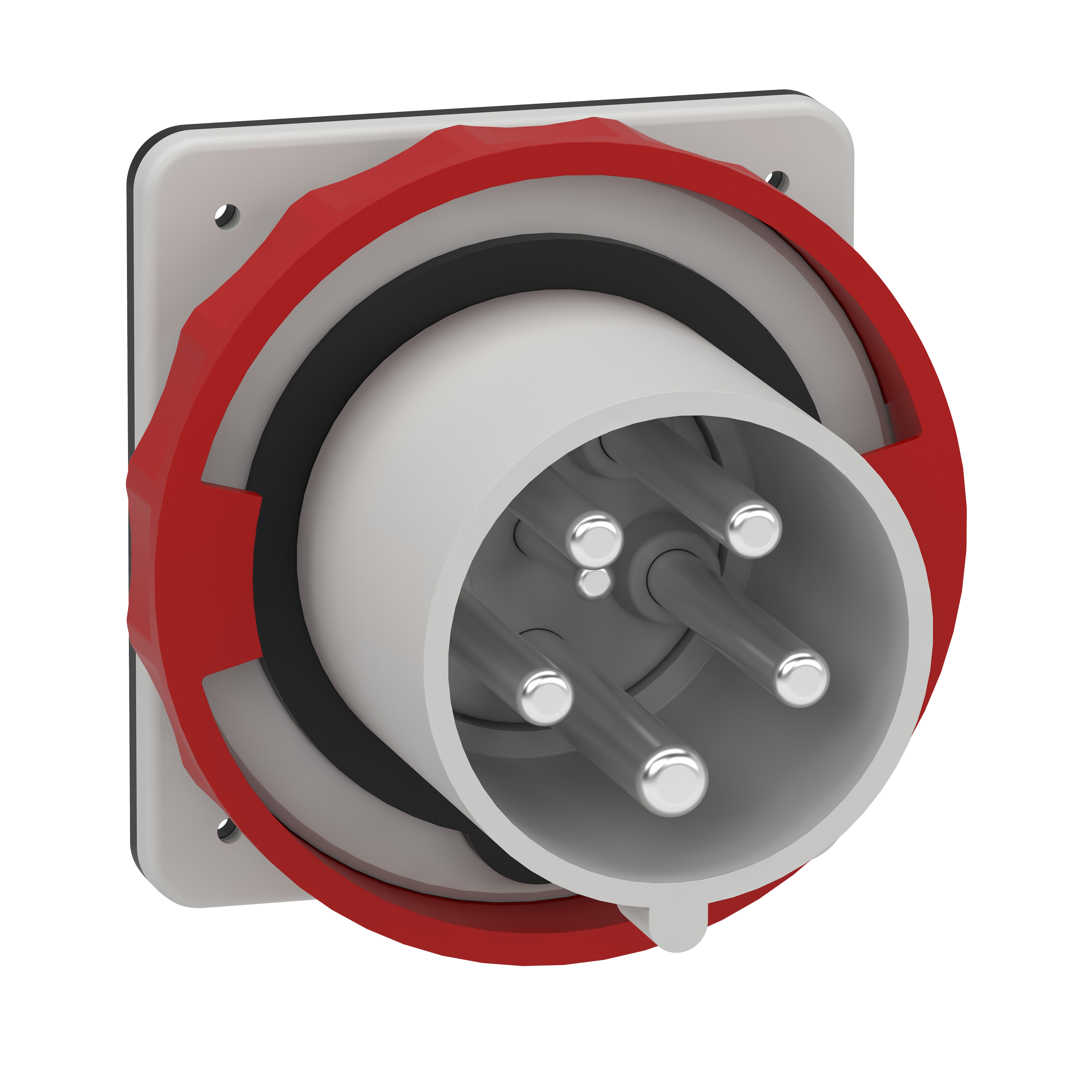 SCHNEIDER ELECTRIC - Spina fissa BT da incasso diritta IP67 63A 380V 3P+N+T