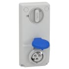 SCHNEIDER ELECTRIC - Presa da incasso interbloccata Unika IP44 16A 220V 2P+T