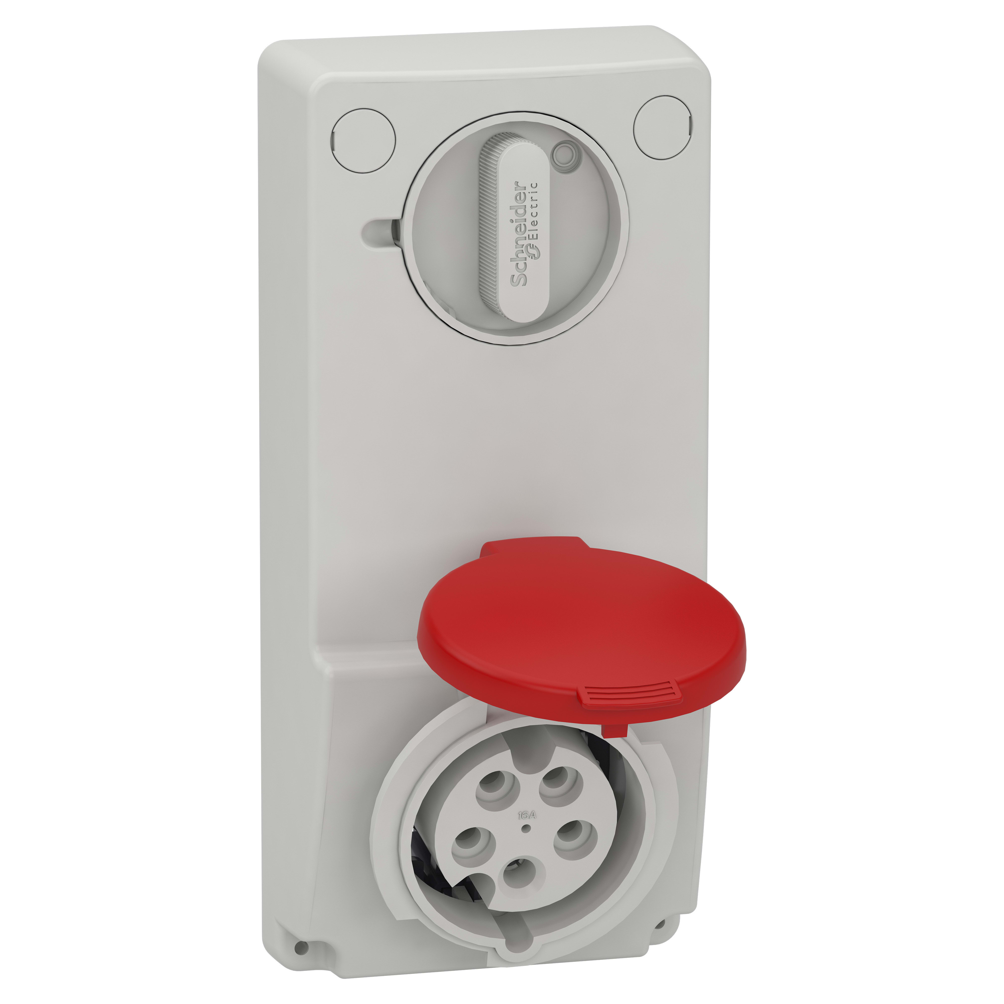 SCHNEIDER ELECTRIC - Presa da incasso interbloccata Unika IP44 16A 380V 3P+N+T