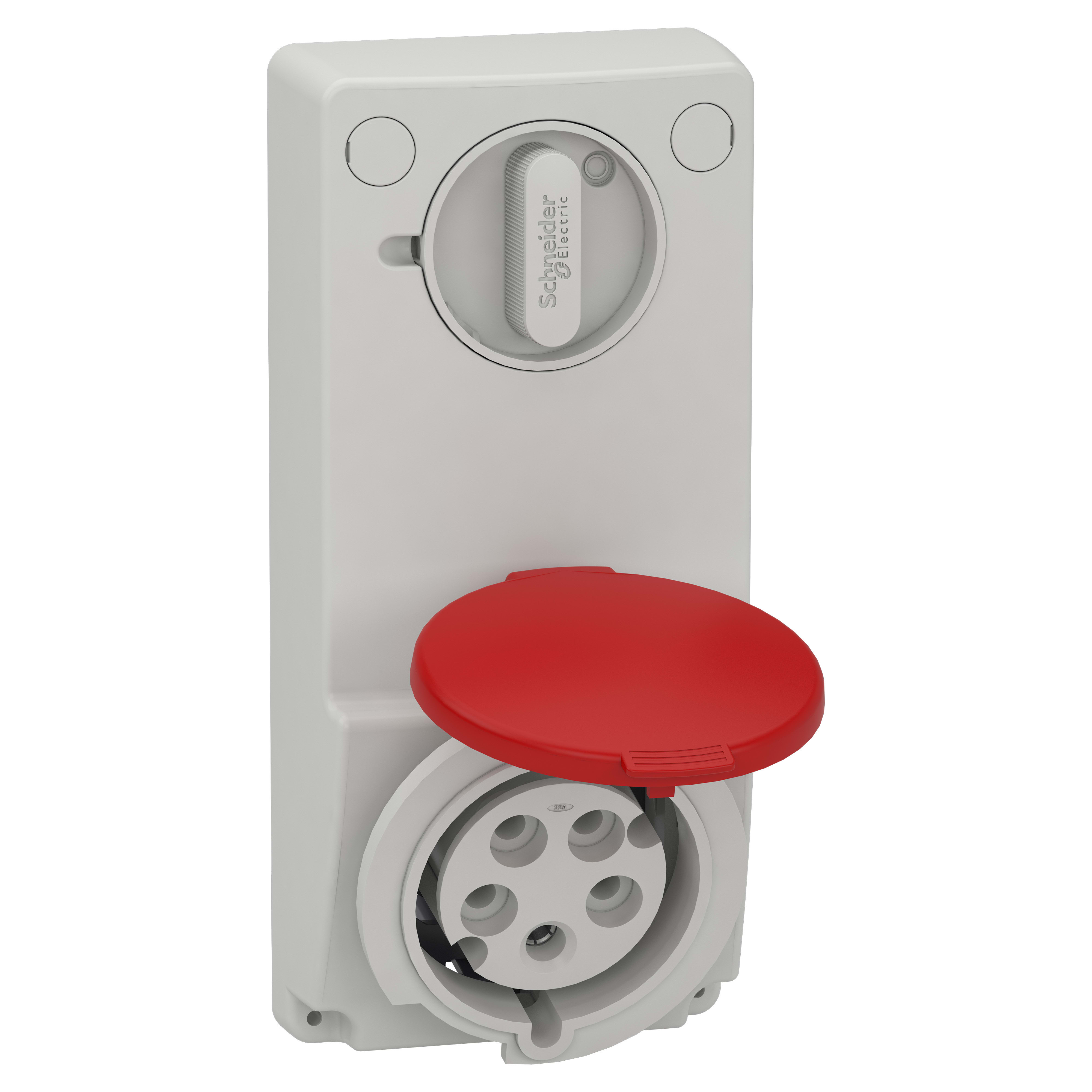 SCHNEIDER ELECTRIC - Presa da incasso interbloccata Unika IP44 32A 380V 3P+N+T