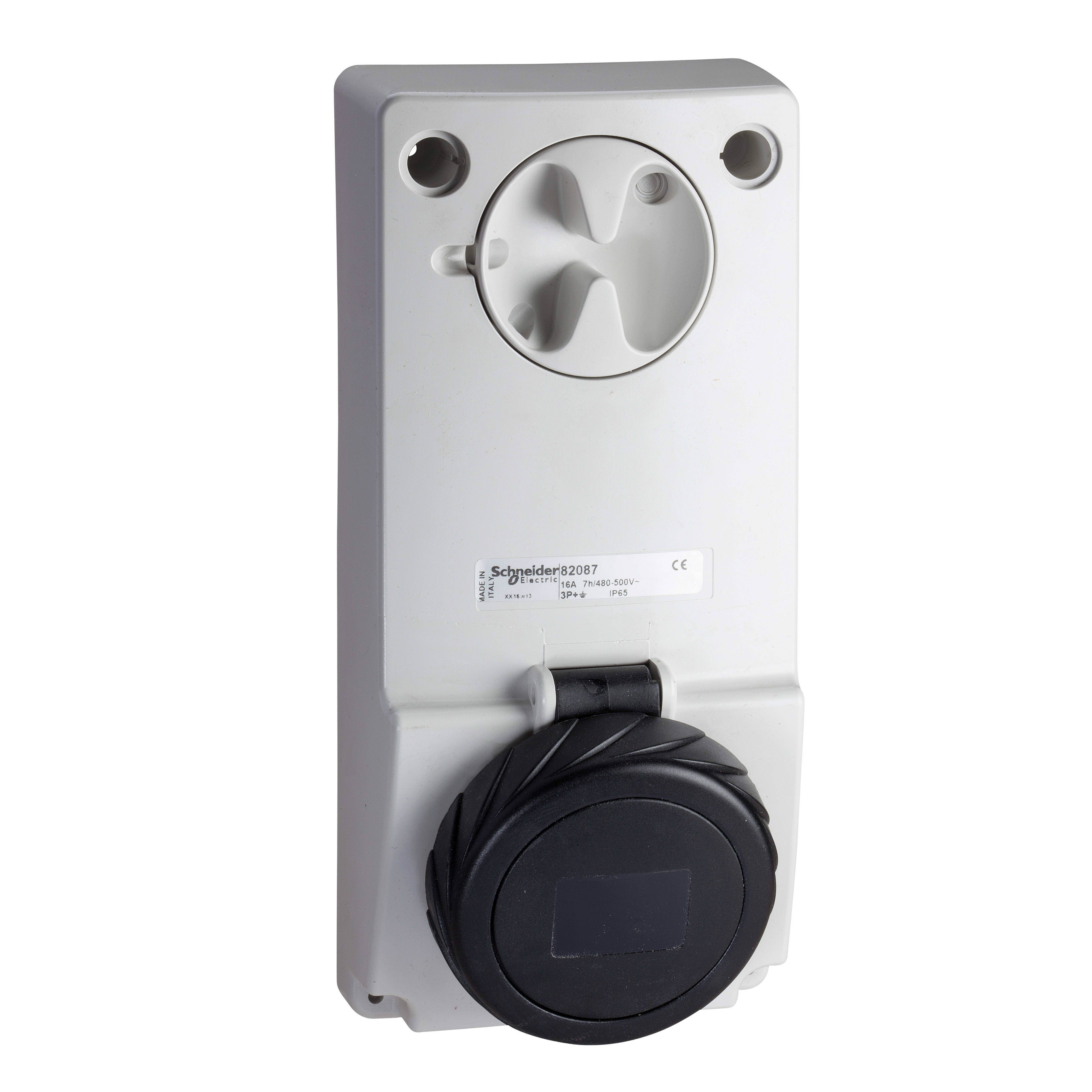 SCHNEIDER ELECTRIC - Presa da incasso interbloccata Unika IP65 32A 500V 3P+T