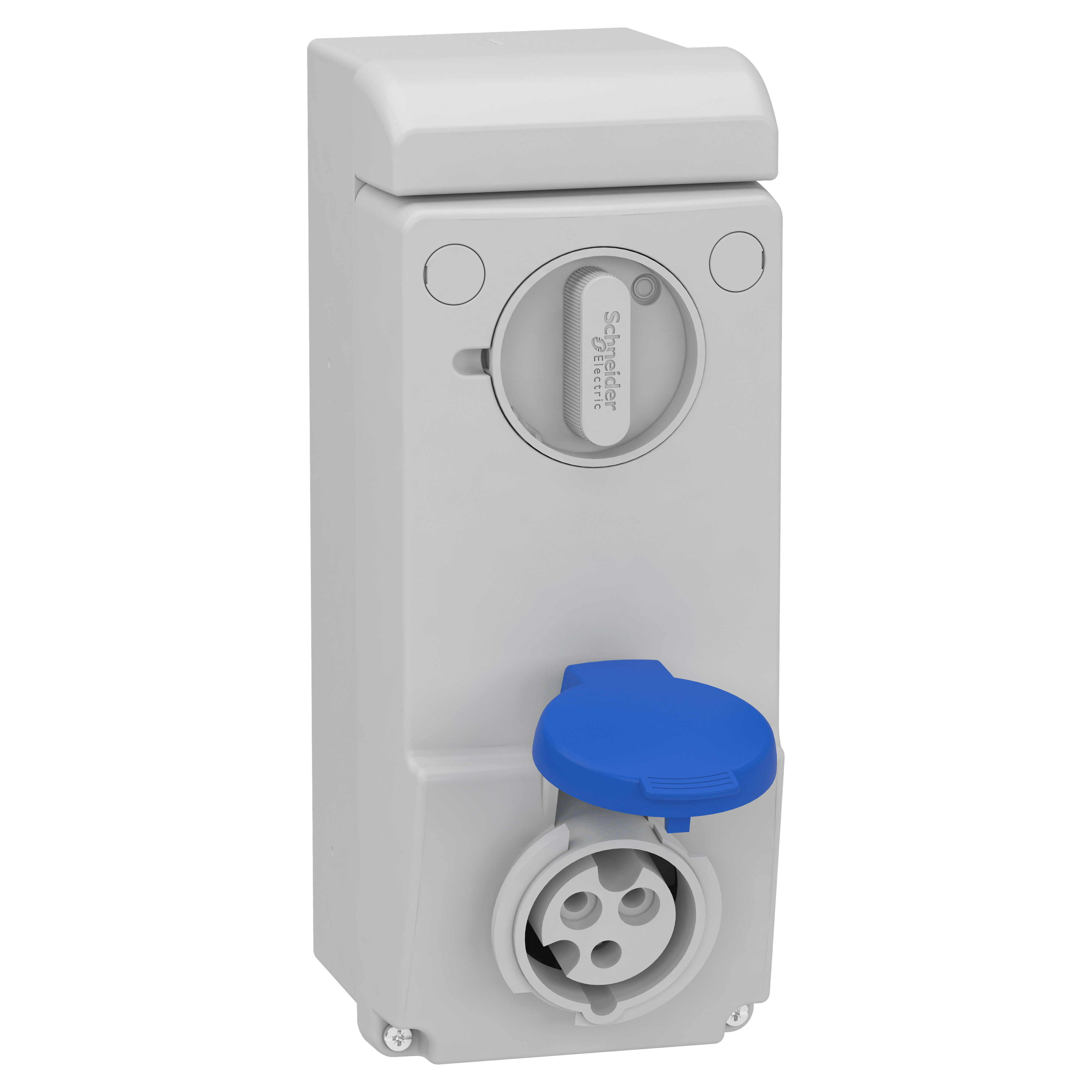 SCHNEIDER ELECTRIC - Presa da parete interbloccata Unika IP44 16A 220V 2P+T 83031