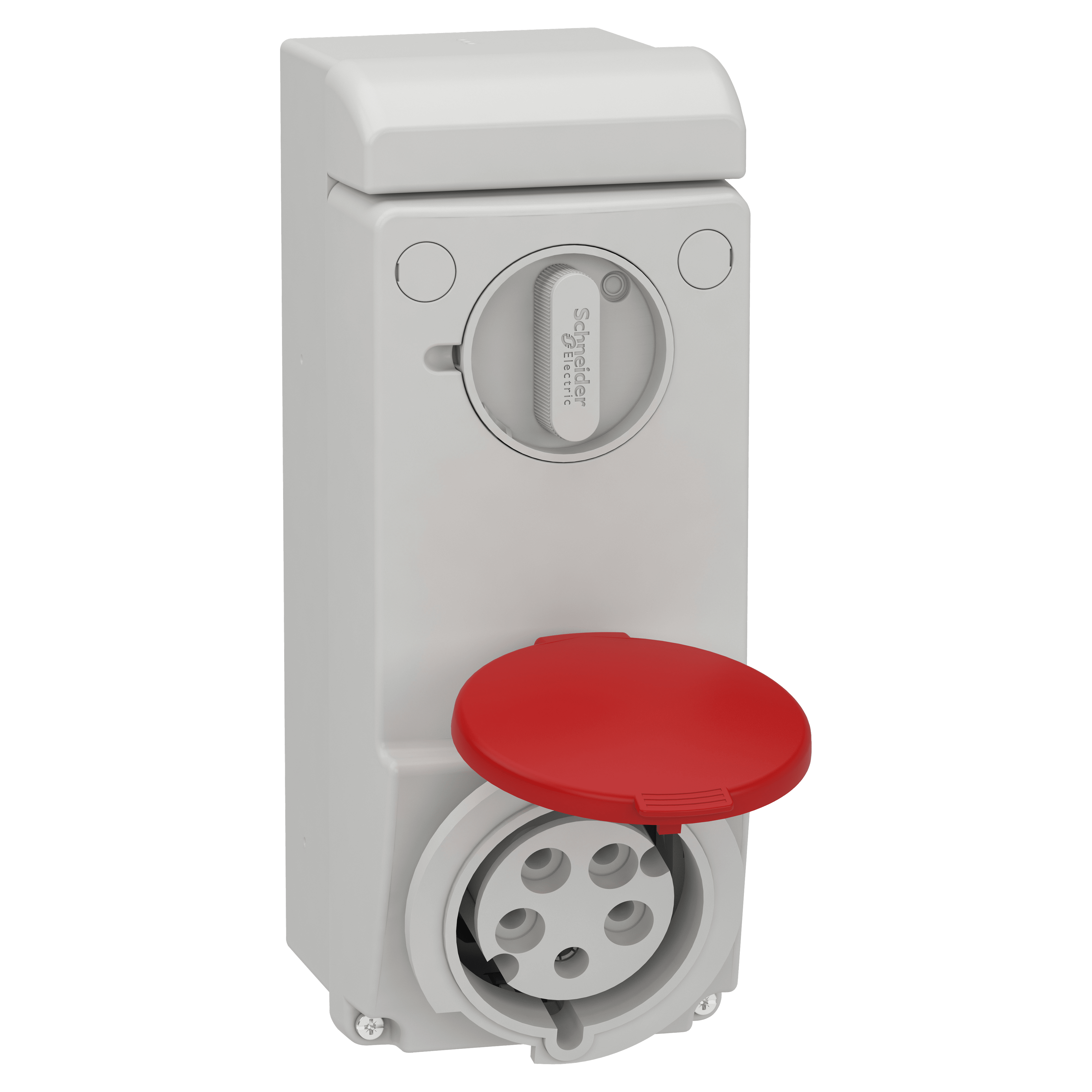 SCHNEIDER ELECTRIC - Presa da parete interbloccata Unika IP44 32A 380V 3P+N+T 83047