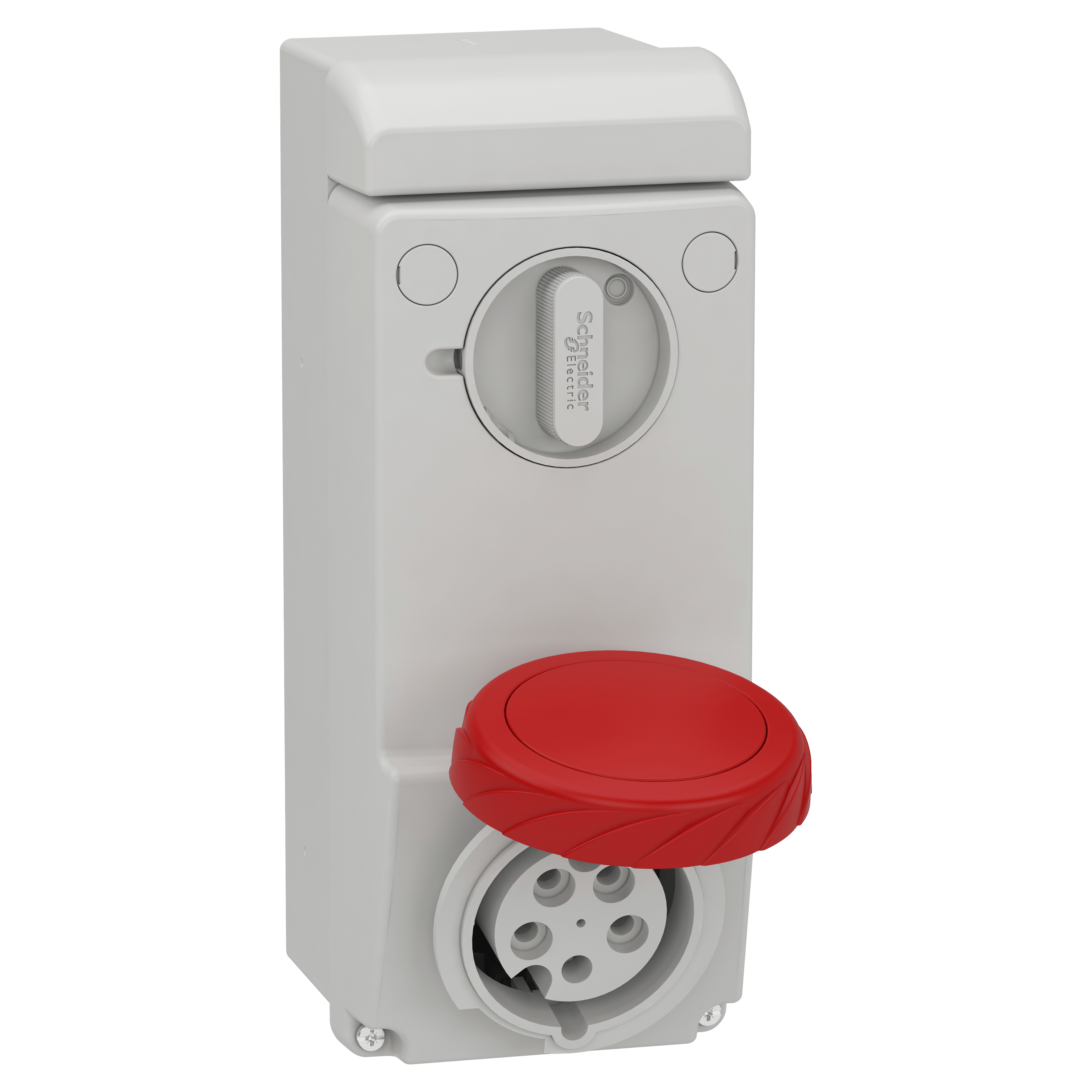 SCHNEIDER ELECTRIC - Presa da parete interbloccata Unika IP65 16A 380V 3P+N+T 83086