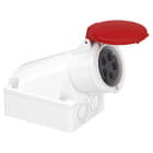 SCHNEIDER ELECTRIC - Presa fissa BT da parete IP44 32A 380V 3P+N+T 83121