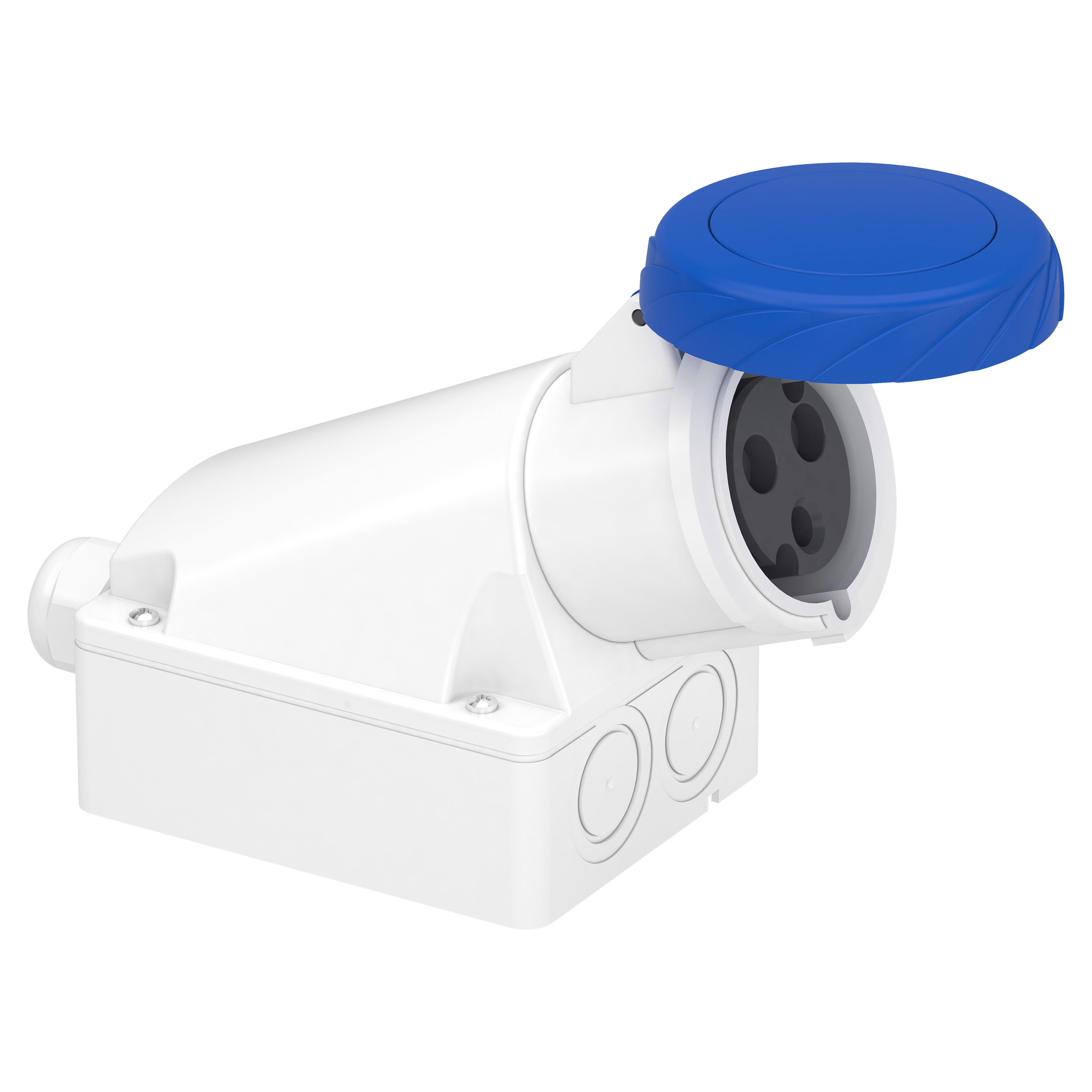 SCHNEIDER ELECTRIC - Presa fissa BT da parete IP67 32A 220V 2P+T 83166