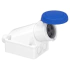 SCHNEIDER ELECTRIC - Presa fissa BT da parete IP67 32A 220V 2P+T 83166