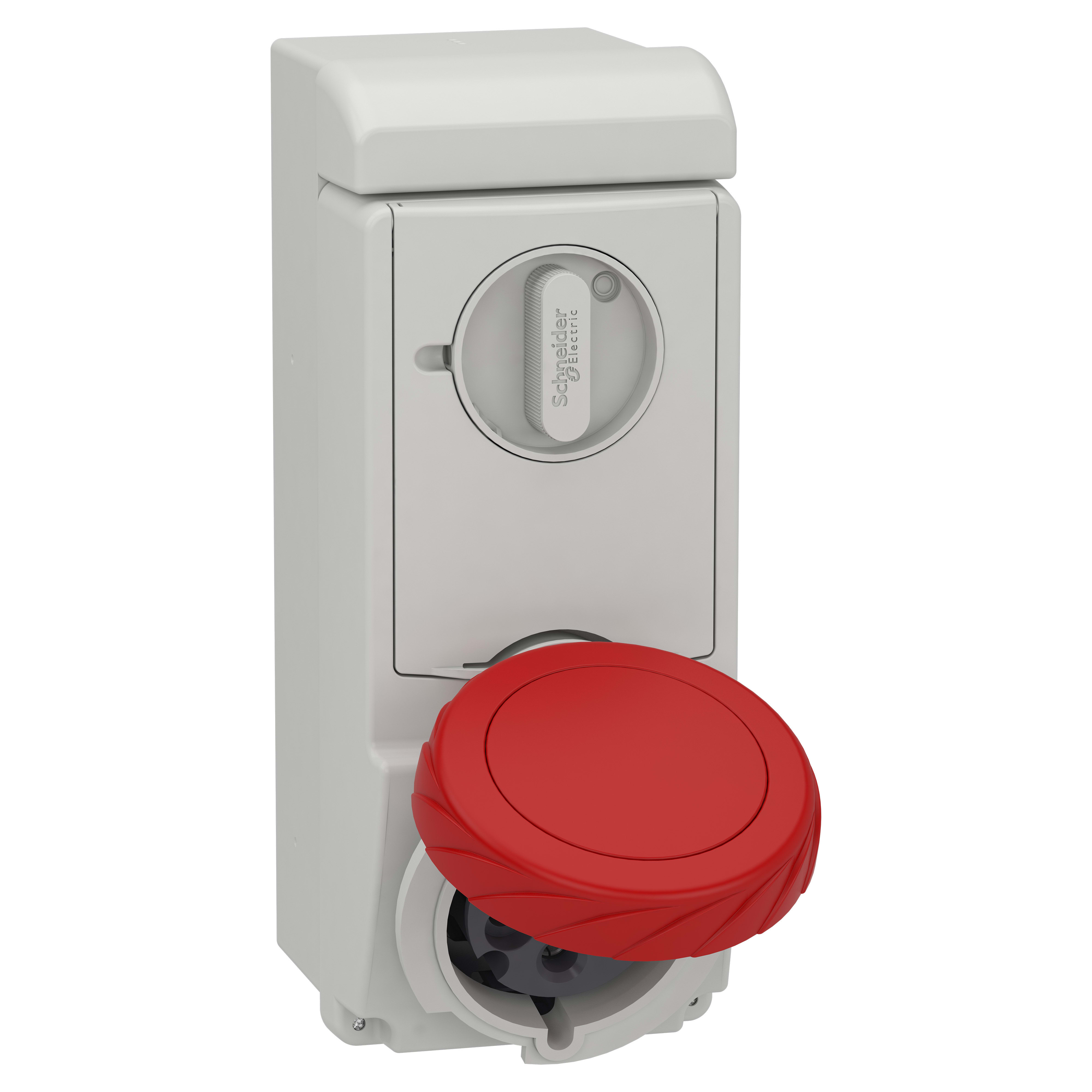 SCHNEIDER ELECTRIC - Presa da parete interbloccata fusibilata Unika IP65 32A 380V 3P+N+T