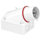 SCHNEIDER ELECTRIC - Spina fissa BT da parete IP44 32A 380V 3P+N+T 83521