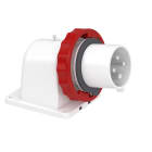 SCHNEIDER ELECTRIC - Spina fissa BT da incasso IP67 32A 380V 3P+T 83870