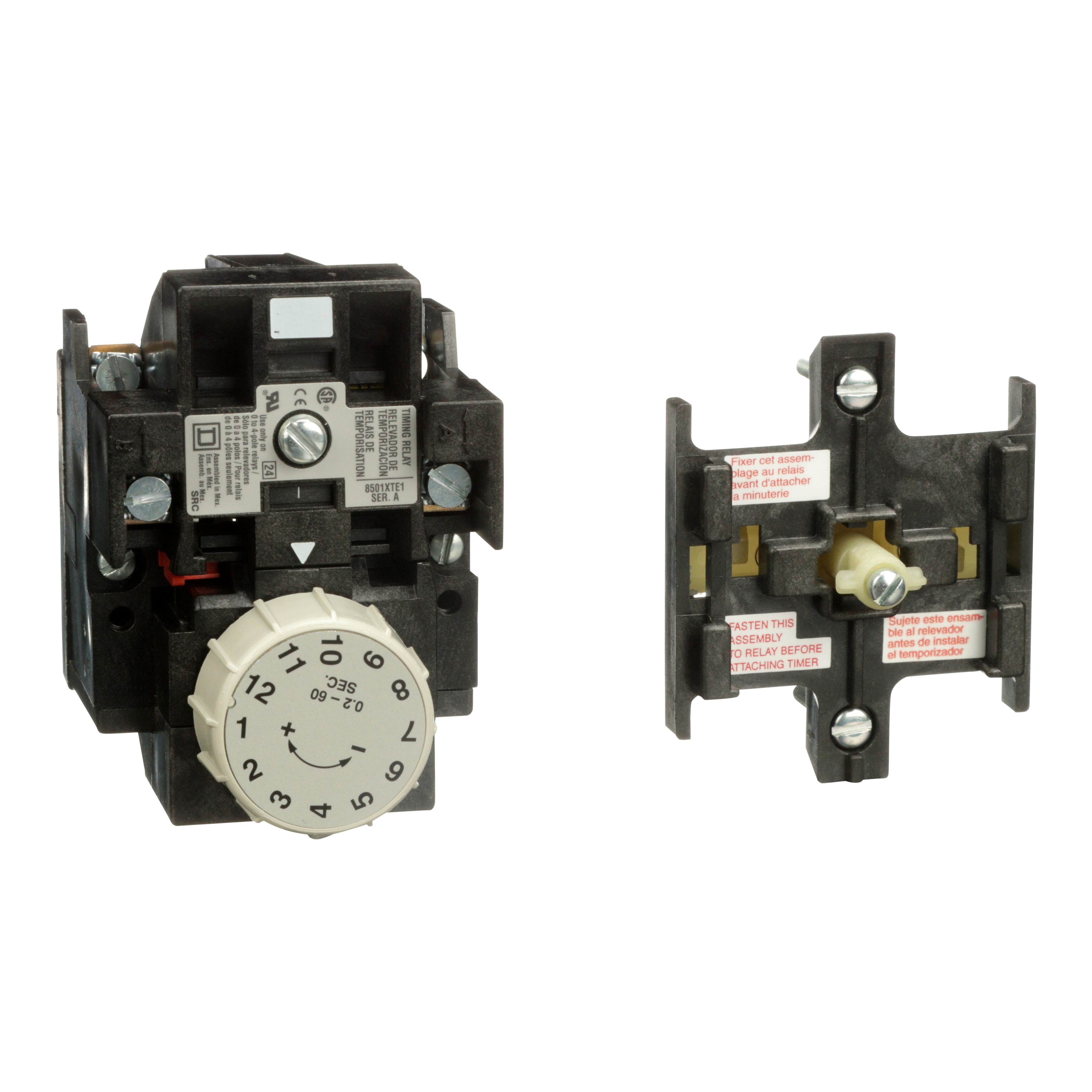 SCHNEIDER ELECTRIC - Attacco temporizzatore pneumatico NEMA 8501XTE1