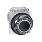 SCHNEIDER ELECTRIC - Pulsante nero Ø30 - incassato, con ritorno - 1NC/NO