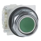 SCHNEIDER ELECTRIC - Pulsante verde Ø30 - incassato con ritorno - 1NO