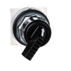 SCHNEIDER ELECTRIC - Testa selettore, Harmony 9001K, metallo, leva lunga, nero, 30mm, 2 posizioni fisse