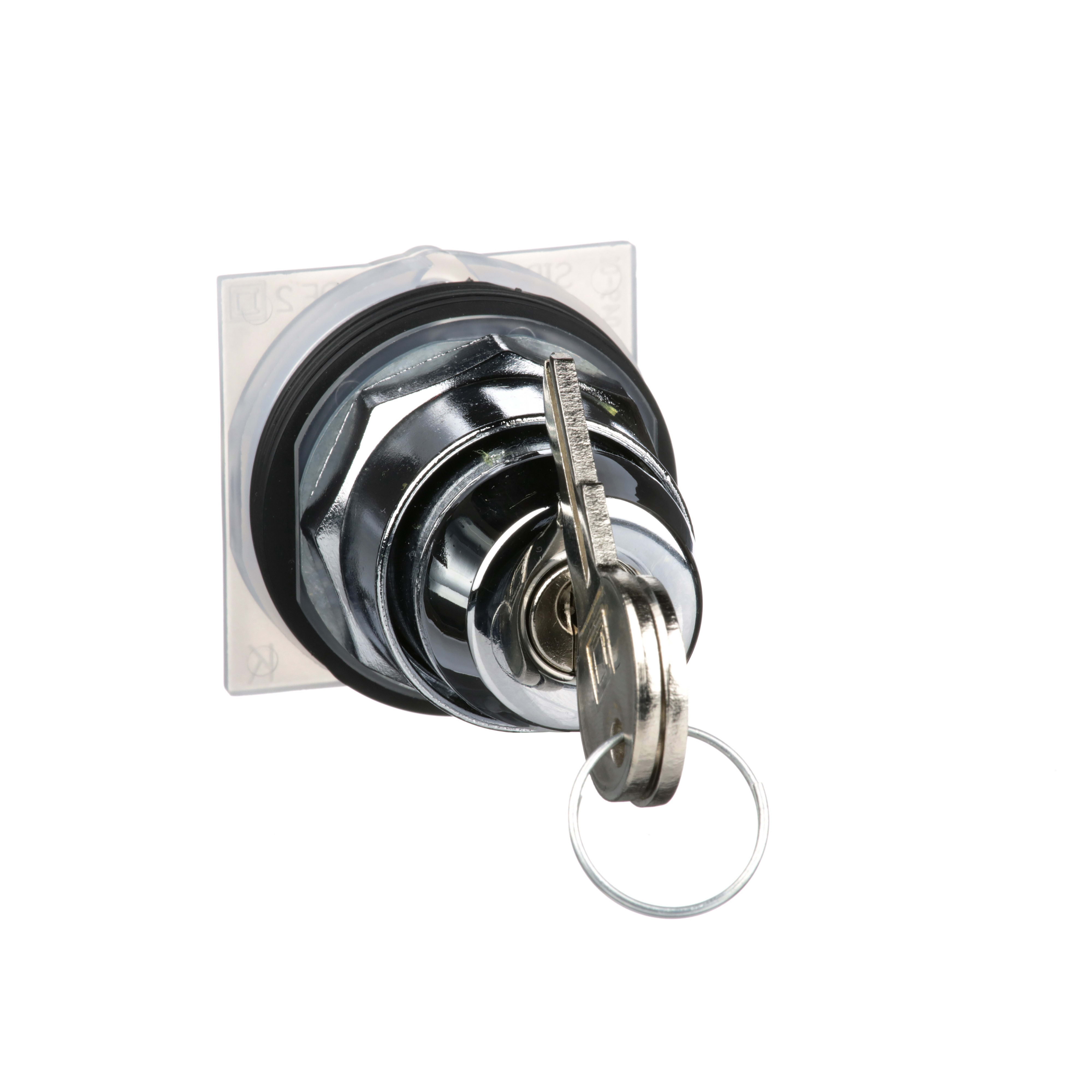 SCHNEIDER ELECTRIC - Selettore a chiave 3 posizioni ritorno al centro Ø30