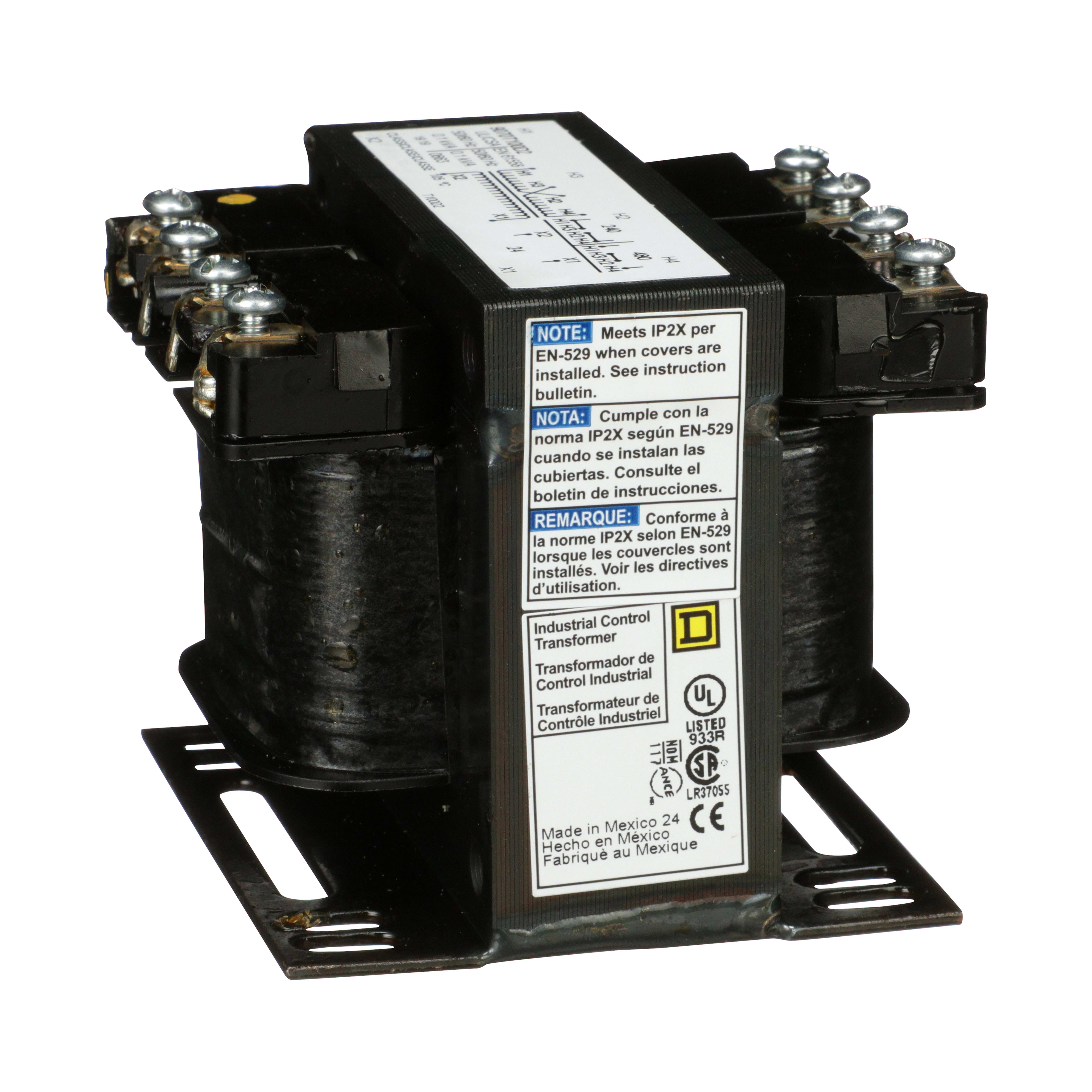 SCHNEIDER ELECTRIC - Trasformatore di controllo 100 VA 240/480 V - 24 V