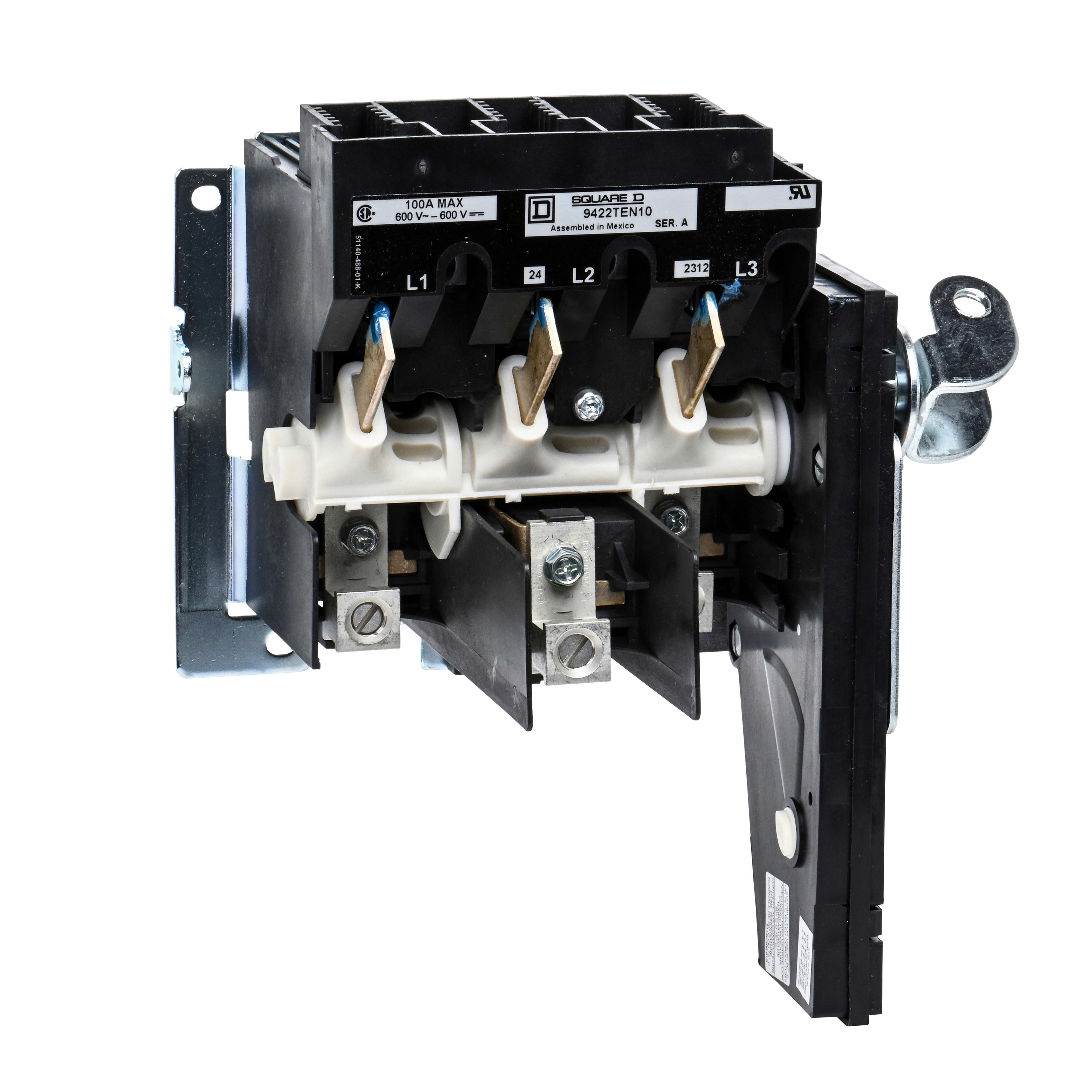 SCHNEIDER ELECTRIC - Sezionatore - <= 600 V CA - 25 HP, 200 V CA