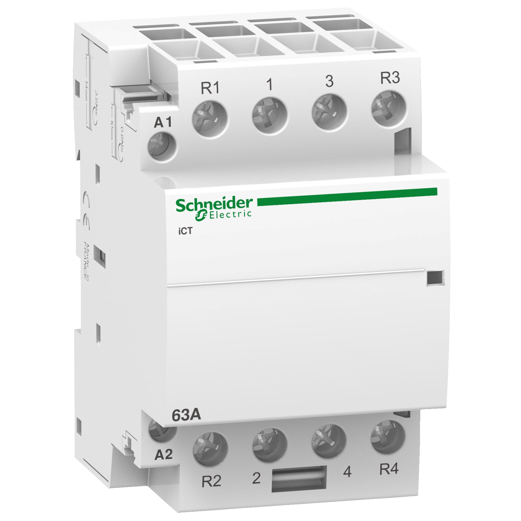 SCHNEIDER ELECTRIC - Contattore iCT 2NA+2NC 63A comando 230÷240Vca A9C20868