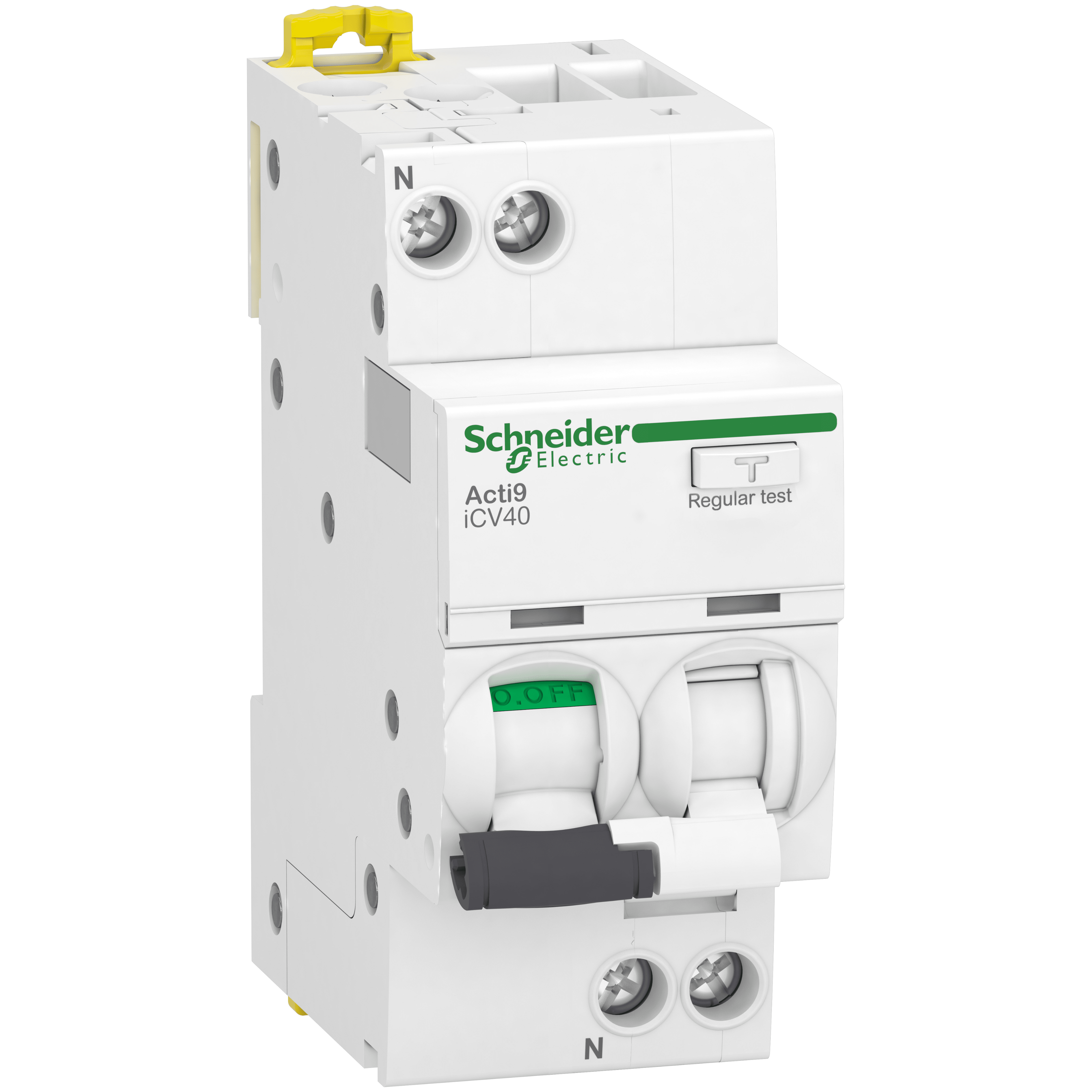 SCHNEIDER ELECTRIC - Interruttore magnetotermico differenziale iCV40a 1P+N C 6A 30mA Tipo AC A9DE2606