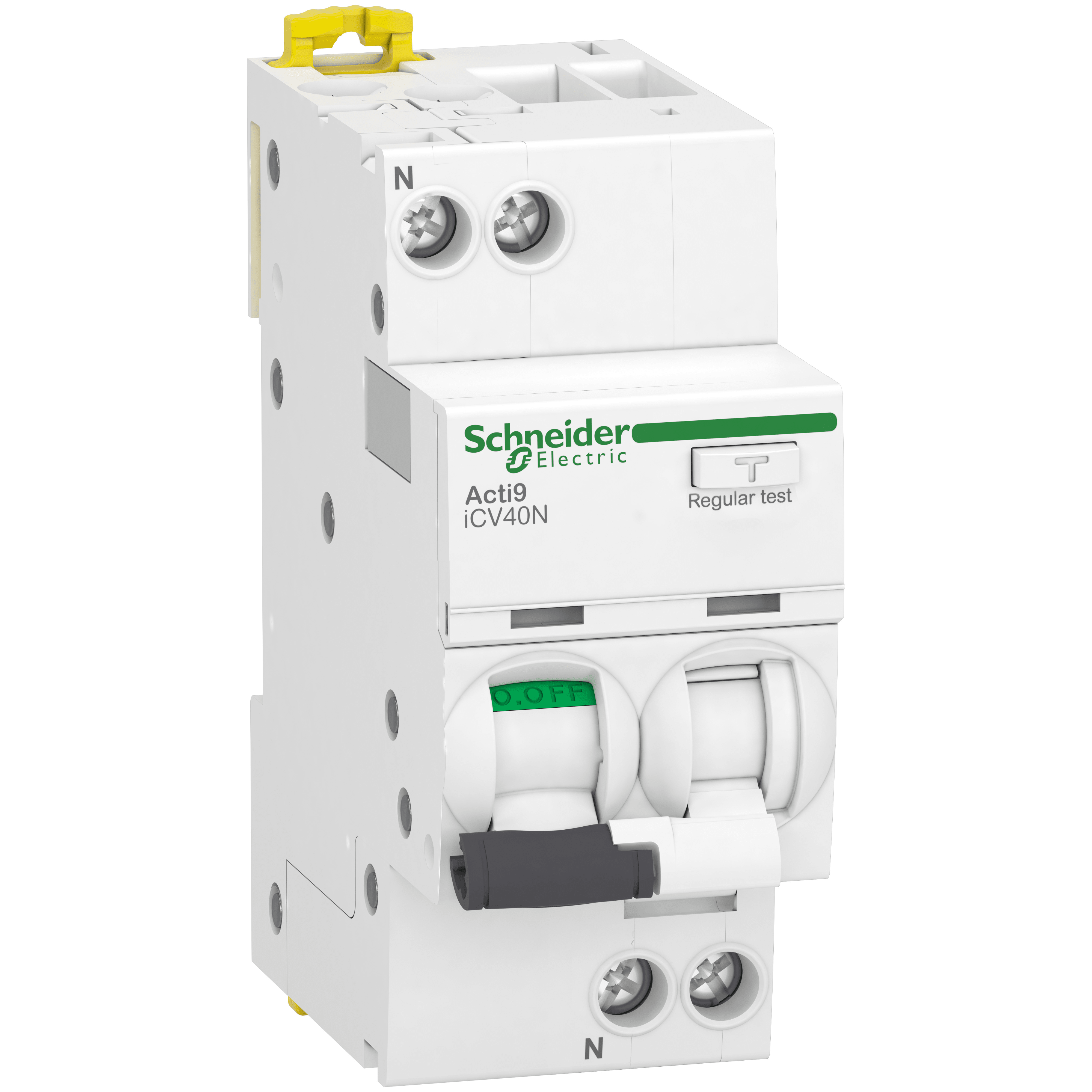 SCHNEIDER ELECTRIC - Interruttore magnetotermico differenziale iCV40N 1P+N C 20A 30mA Tipo AC A9DE3620