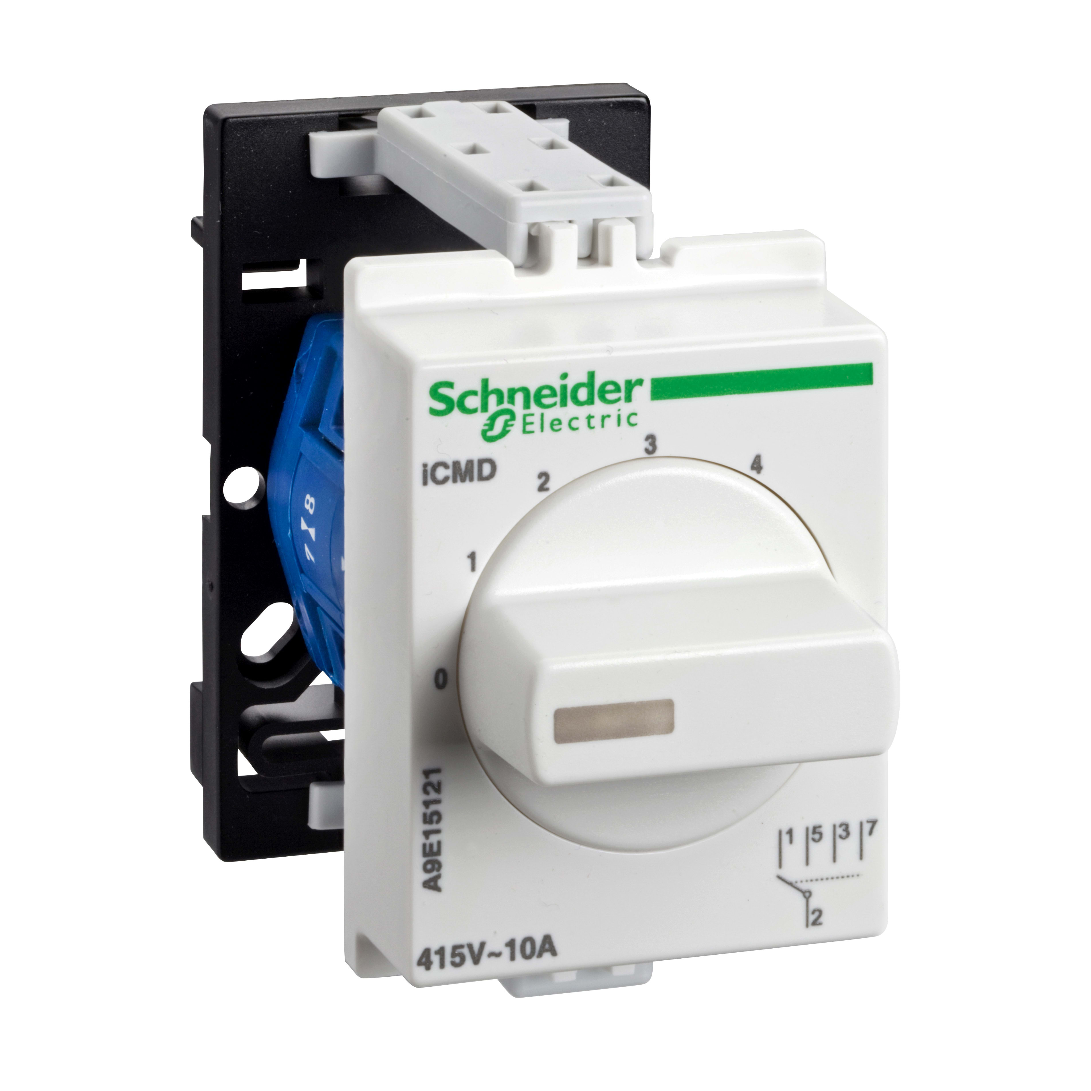 SCHNEIDER ELECTRIC - Commutatore iCMD 10A 5 posizioni 1 circuito