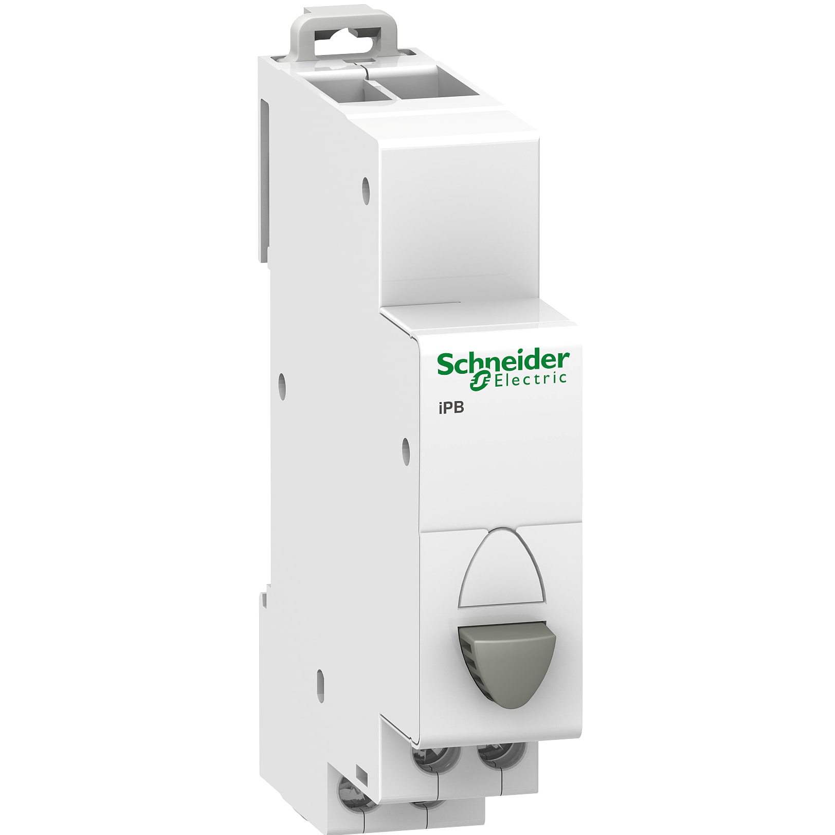 SCHNEIDER ELECTRIC - Pulsante iPB 1NA+1NC 20A 250Vca grigio