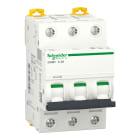 SCHNEIDER ELECTRIC - Interruttore magnetotermico iC60H 3P C 2A 10000A A9F84302
