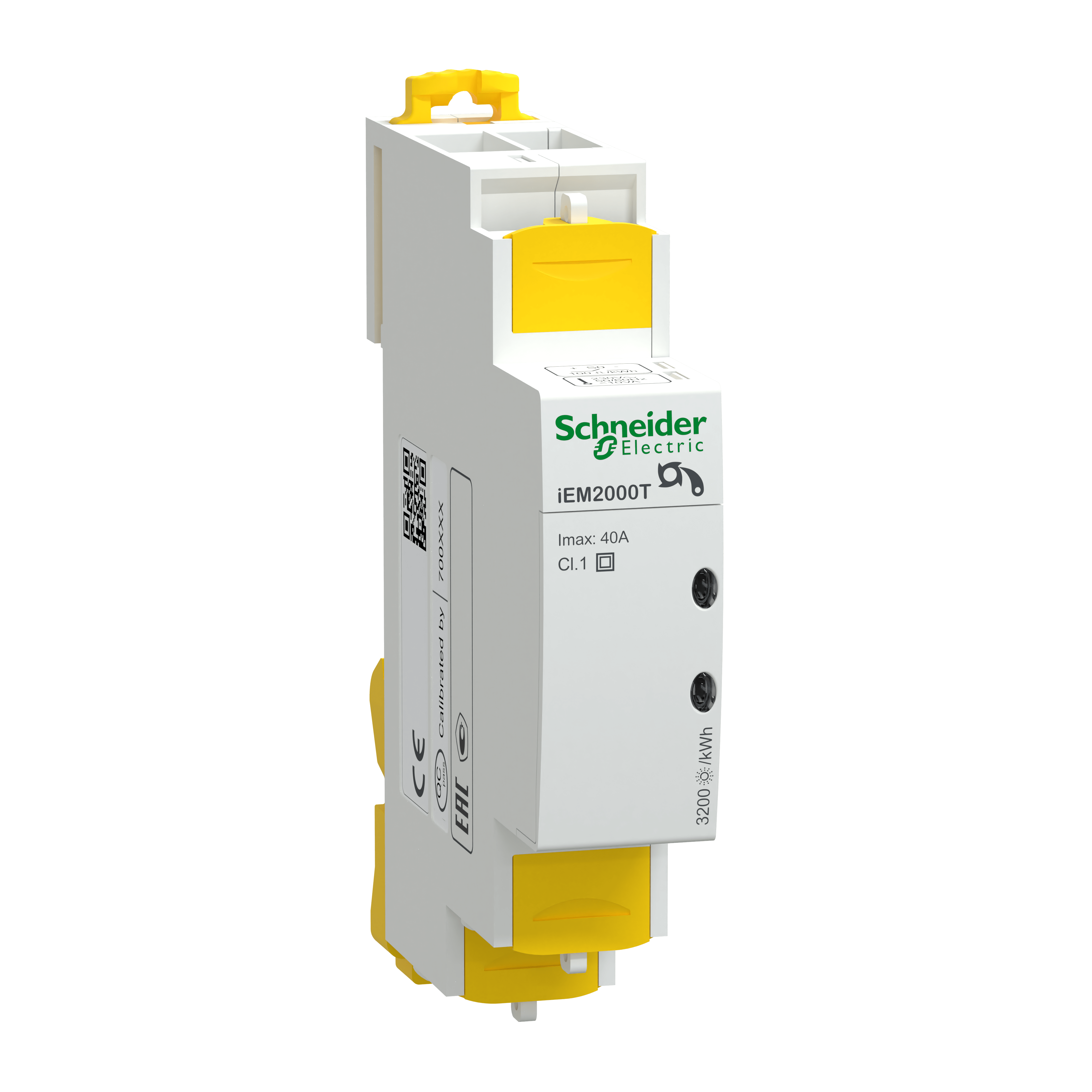 SCHNEIDER ELECTRIC - Contatore energia iEM2000T - 1P+N - inserzione diretta 40A -senza display A9MEM2000T