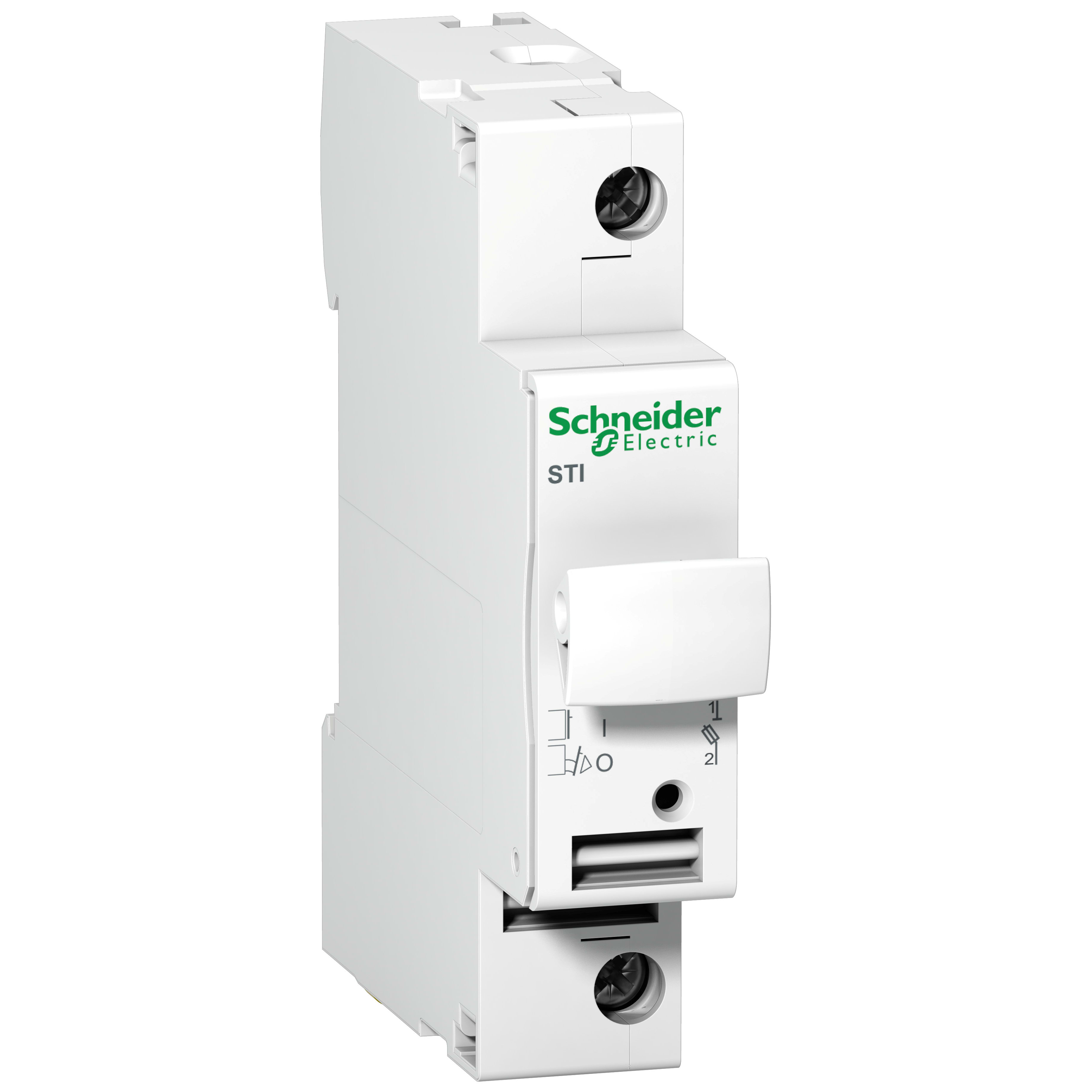 SCHNEIDER ELECTRIC - Base portafusibile STI - 1P - 8.5x31.5 - 400 Vca A9N15635
