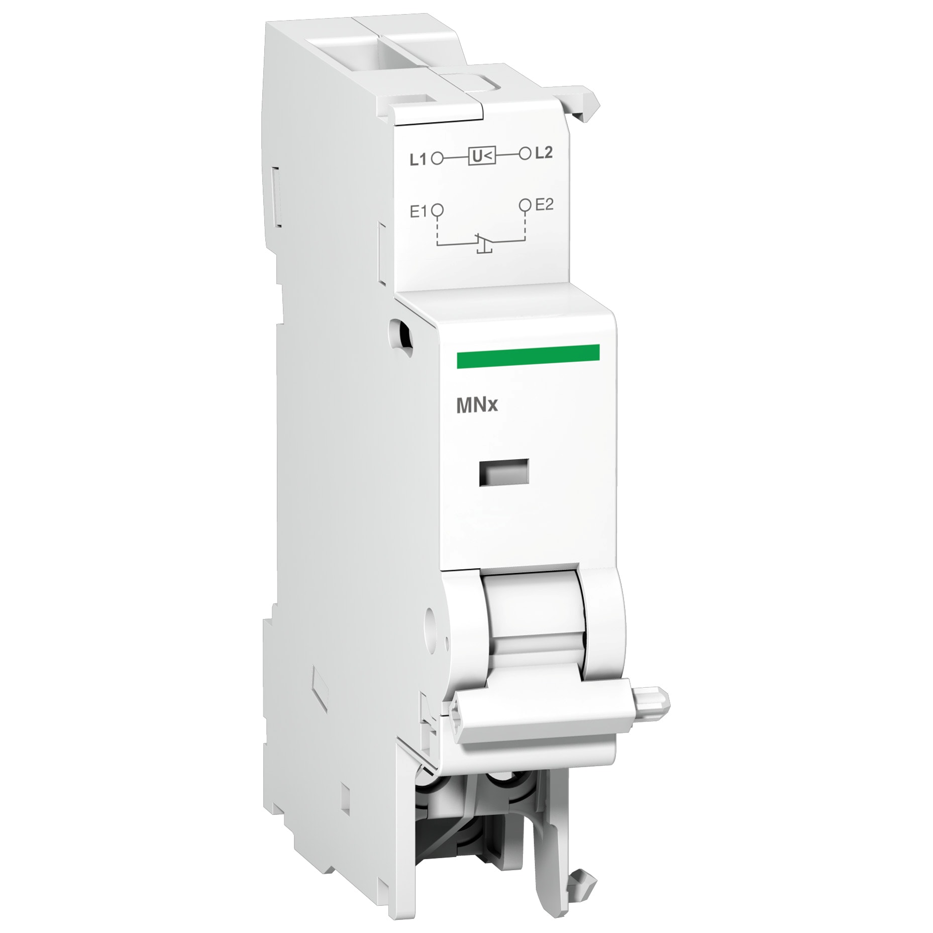 SCHNEIDER ELECTRIC - Sganciatore emergenza MNx 220/240Vca per C40/C120/ID C40/C40 Vigi/C60H-DC A9N26969