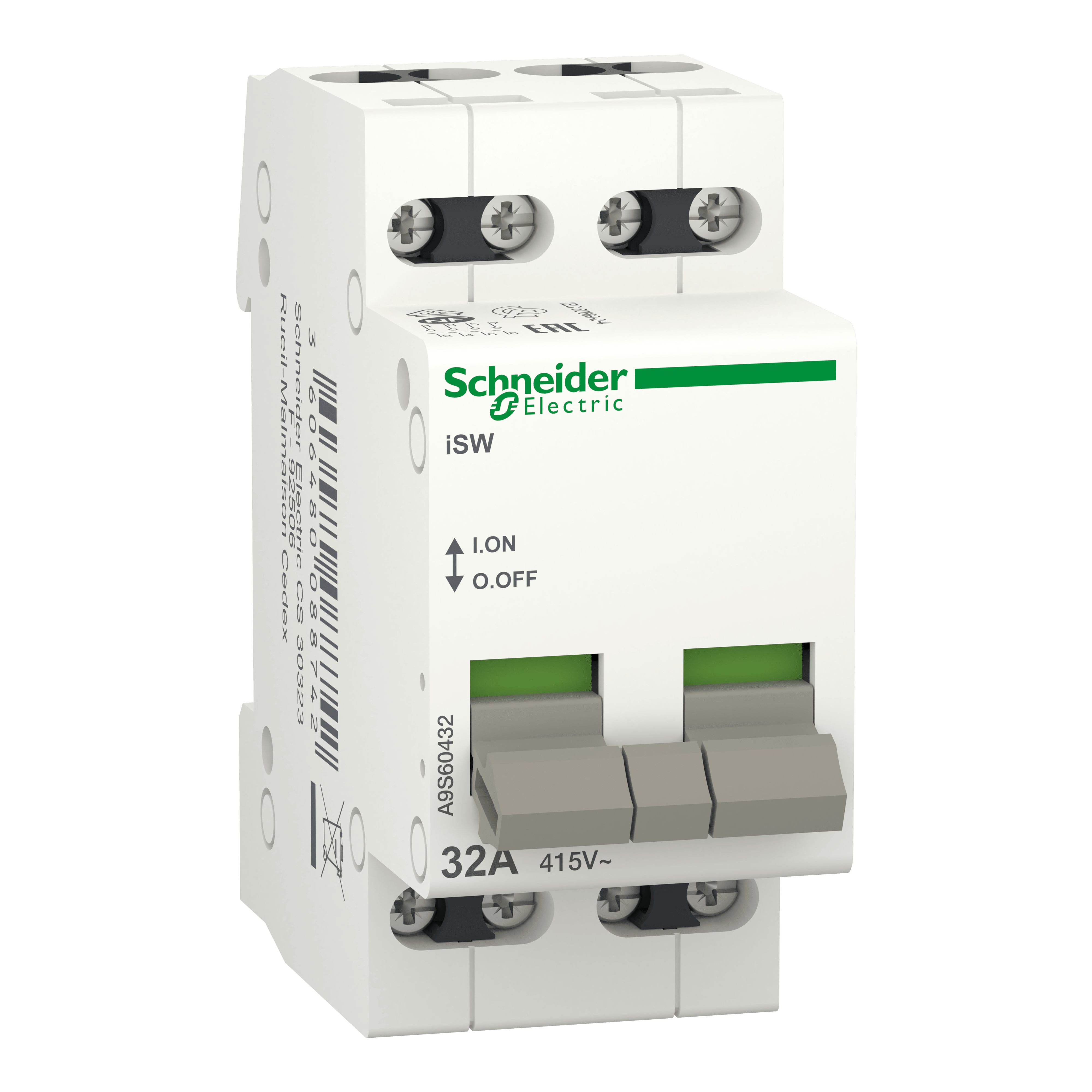 SCHNEIDER ELECTRIC - Interruttore sezionatore iSW 4P 32A