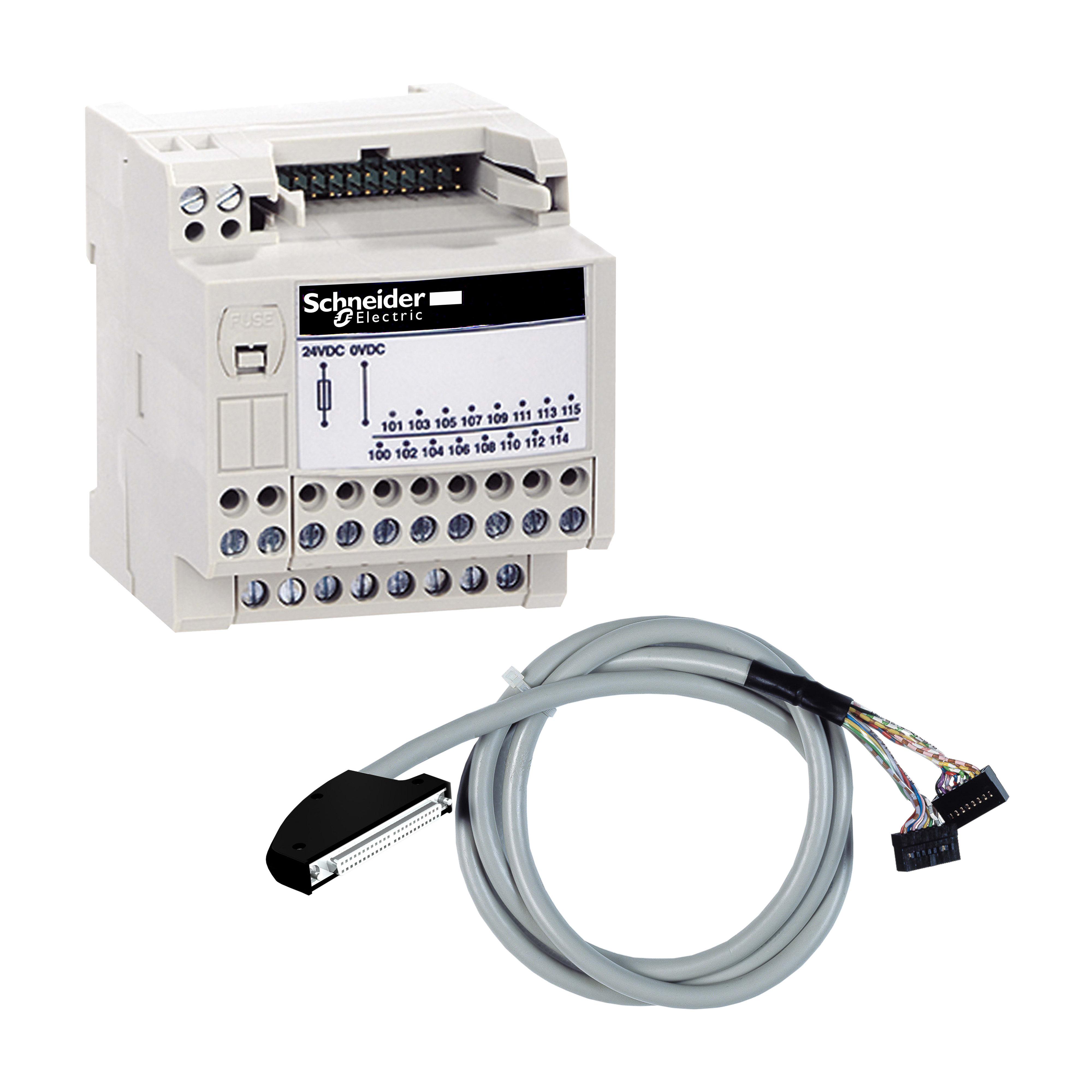 SCHNEIDER ELECTRIC - Kit di cablaggio I/O Telefast M340 ECO, 2 m ABE7H34E200