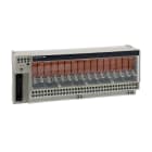 SCHNEIDER ELECTRIC - Sottobase - Relè elettromeccanici saldati ABE7 - 16 canali - Relè 10 mm