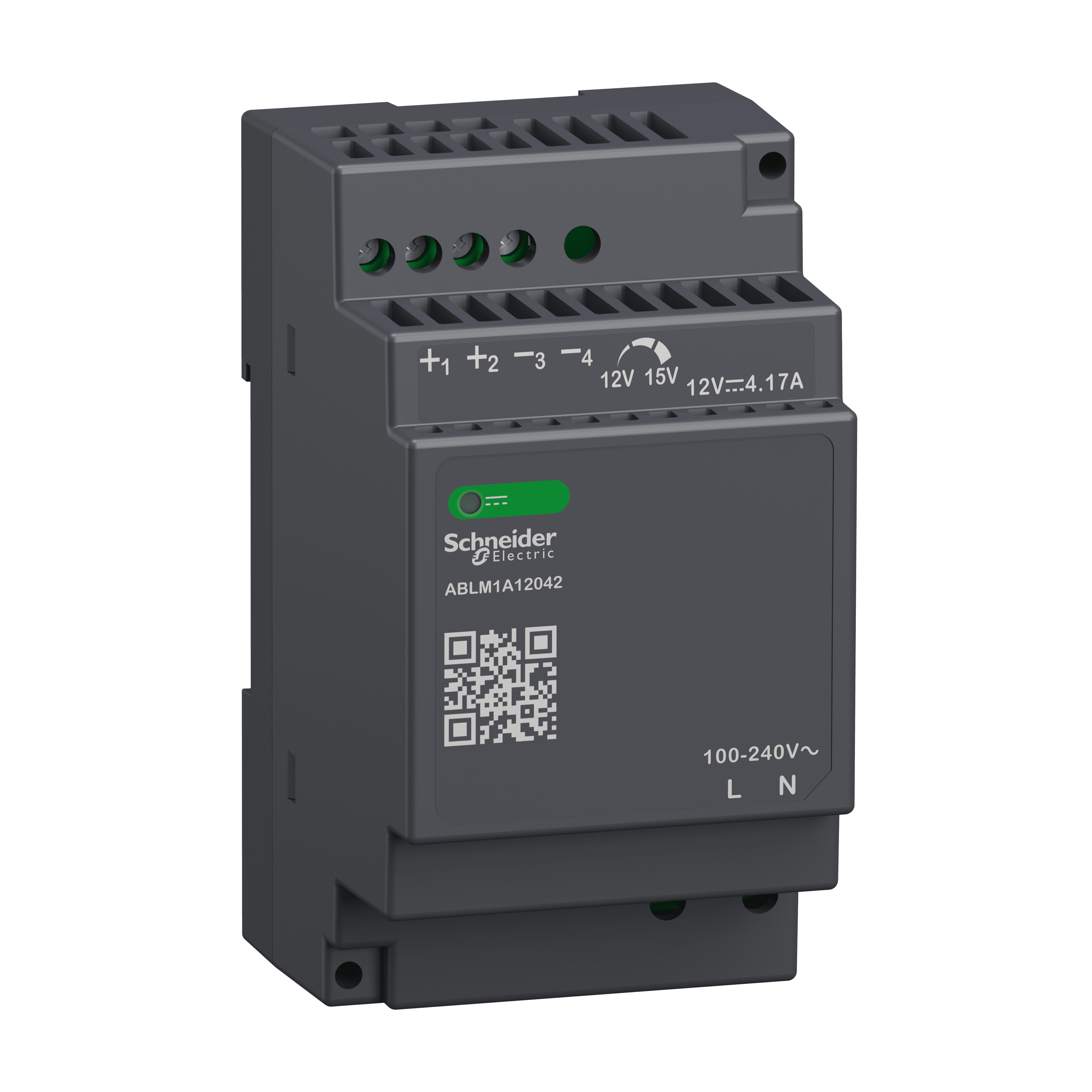 SCHNEIDER ELECTRIC - Alimentatori switching, 100-240 V AC, 12 V 4.2 A, monofase, Modulare ABLM1A12042