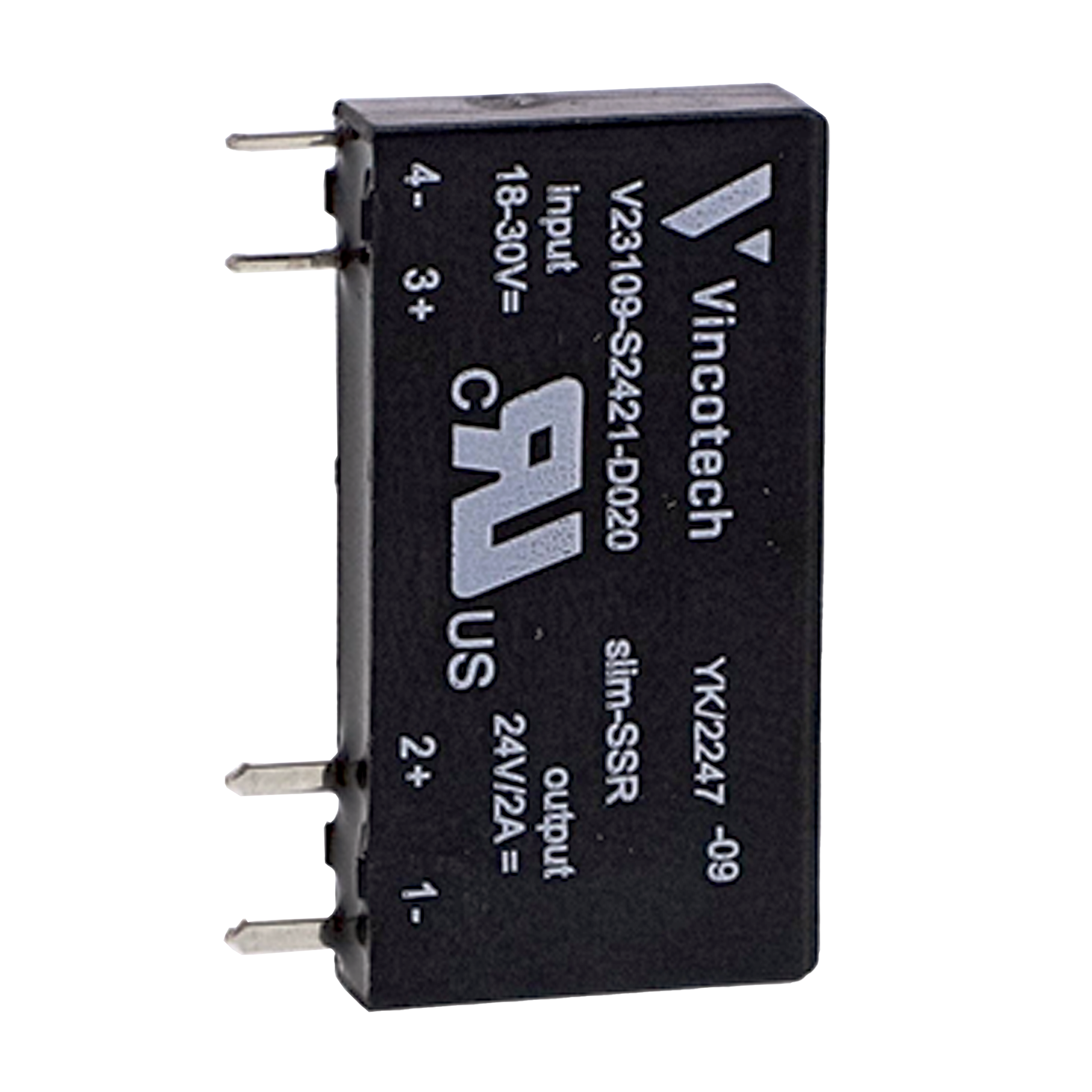 SCHNEIDER ELECTRIC - Relè a stato solido plug-in - 5 mm - output - 24 V CC - 2 A ABS7SC1B