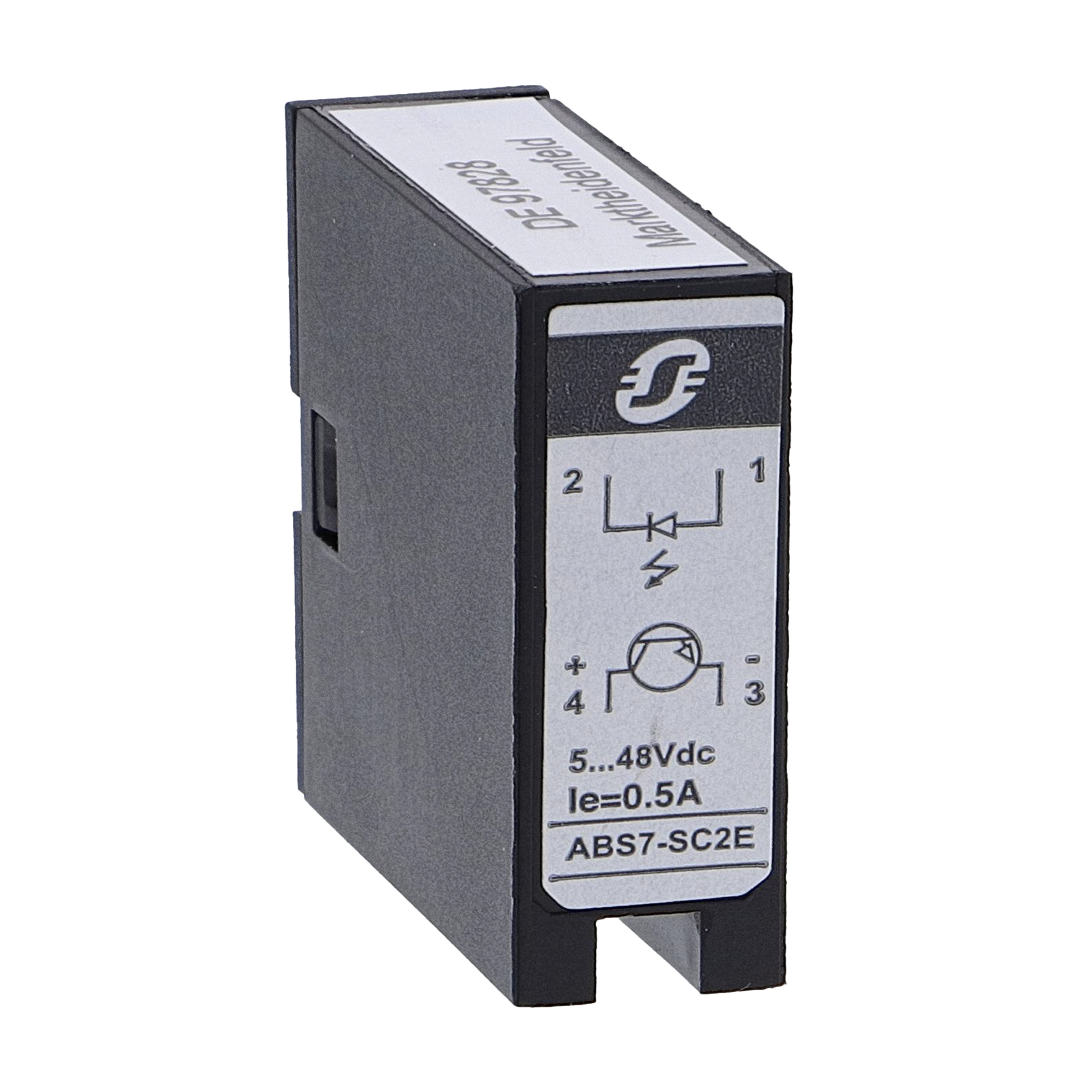SCHNEIDER ELECTRIC - Relè a stato solido plug-in - 10 mm - output - 5..48 V CC - 0,5 A ABS7SC2E