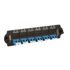 SCHNEIDER ELECTRIC - Piastra con 6 bussole LC duplex colore blu per fibre monomodali OS1/OS2