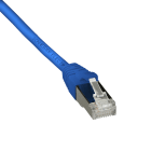 SCHNEIDER ELECTRIC - Patch cord, Actassi, Category 6, F/UTP, LSZH, 1 m, blu