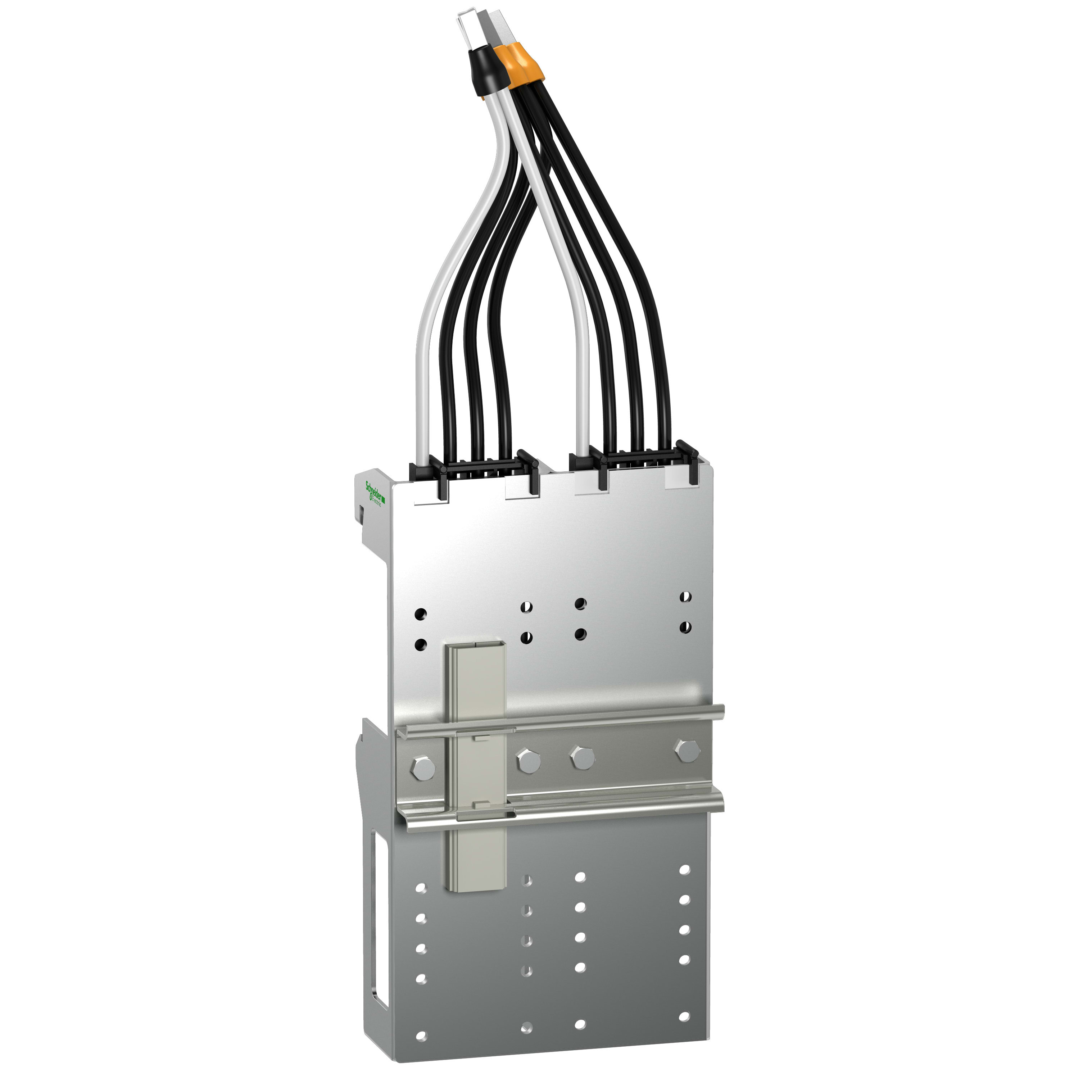 SCHNEIDER ELECTRIC - Mounting plate, Linergy HK, 3P + N, 50A, 4.4mmÂ², 190x54x61mm