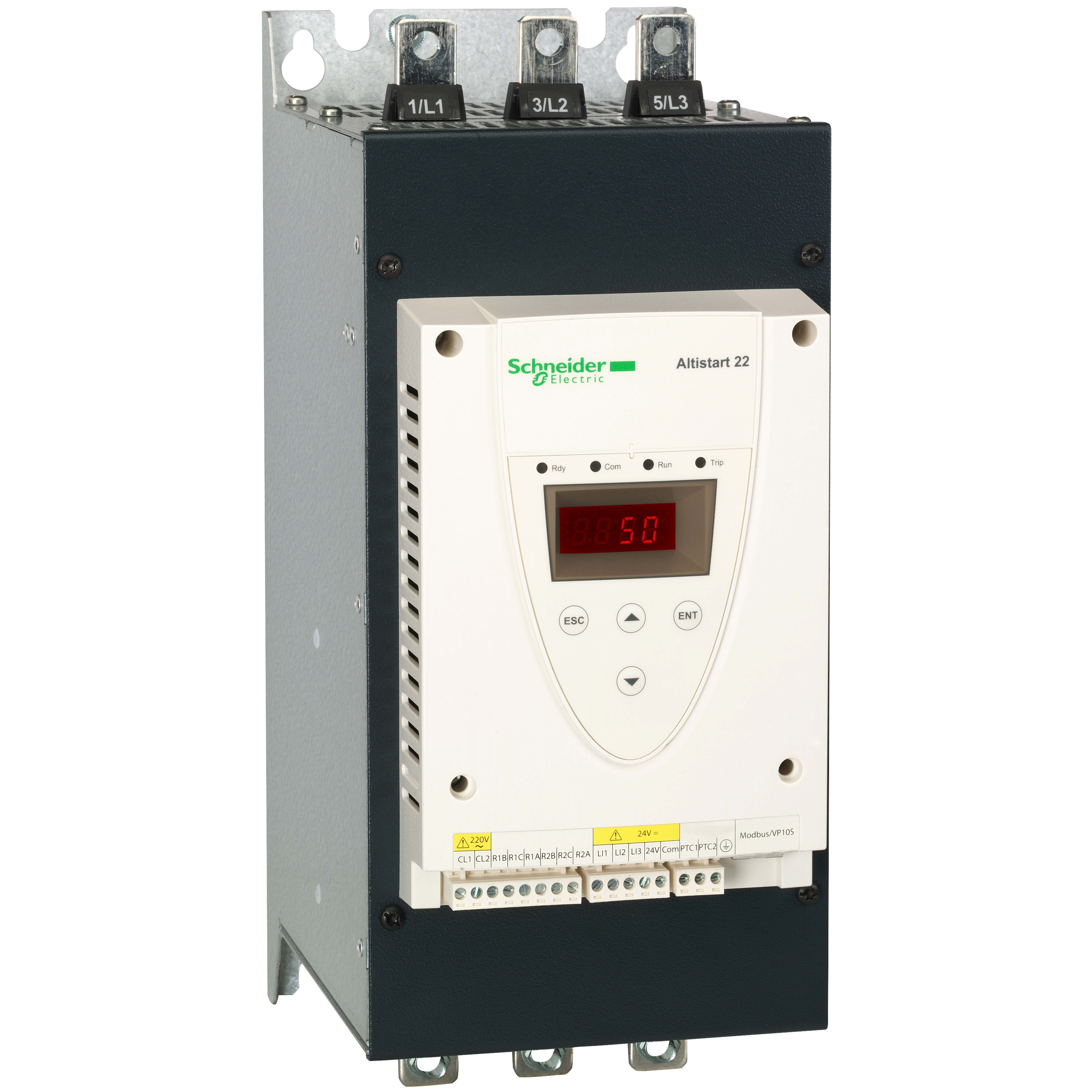 SCHNEIDER ELECTRIC - Avviatore statico ATS22 110A 208-600V ATS22C11S6U