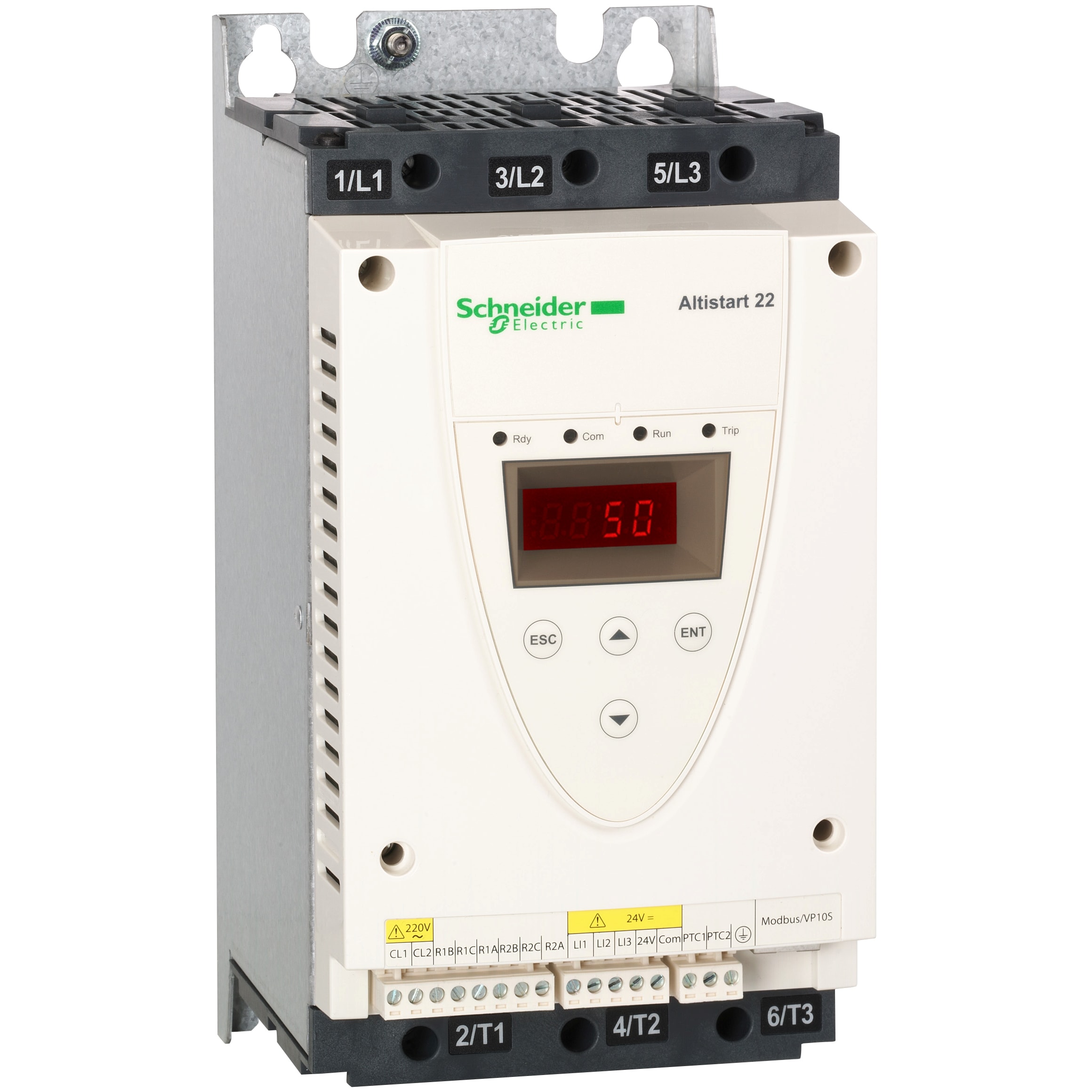 SCHNEIDER ELECTRIC - Avviatore statico ATS22 47A 208-600V ATS22D47S6U