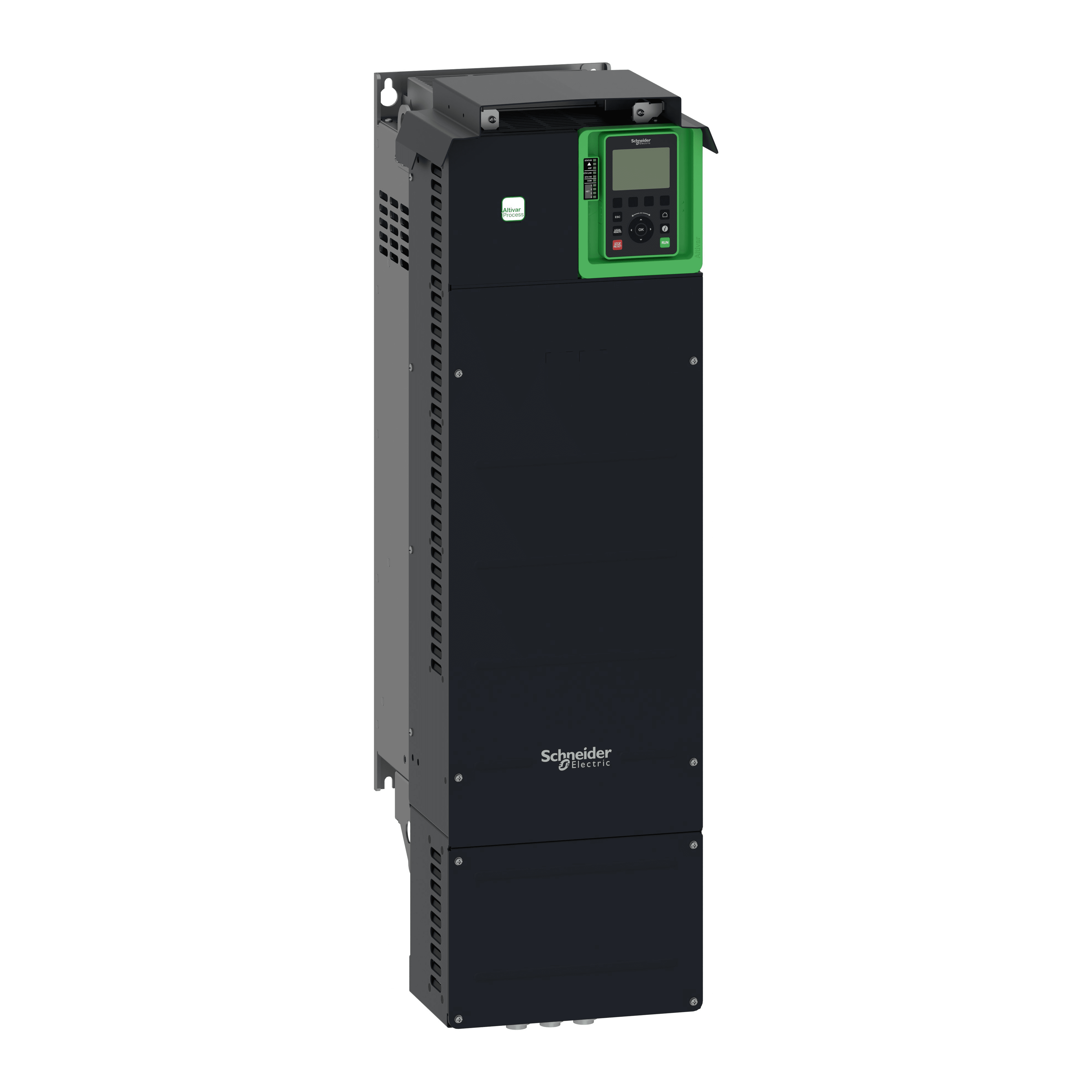 SCHNEIDER ELECTRIC - Variatore di velocità, Altivar Process ATV600, ATV630, 75 kW, 100 HP, da 380 a 480 V, IP21, UL tipo 1 ATV630D75N4
