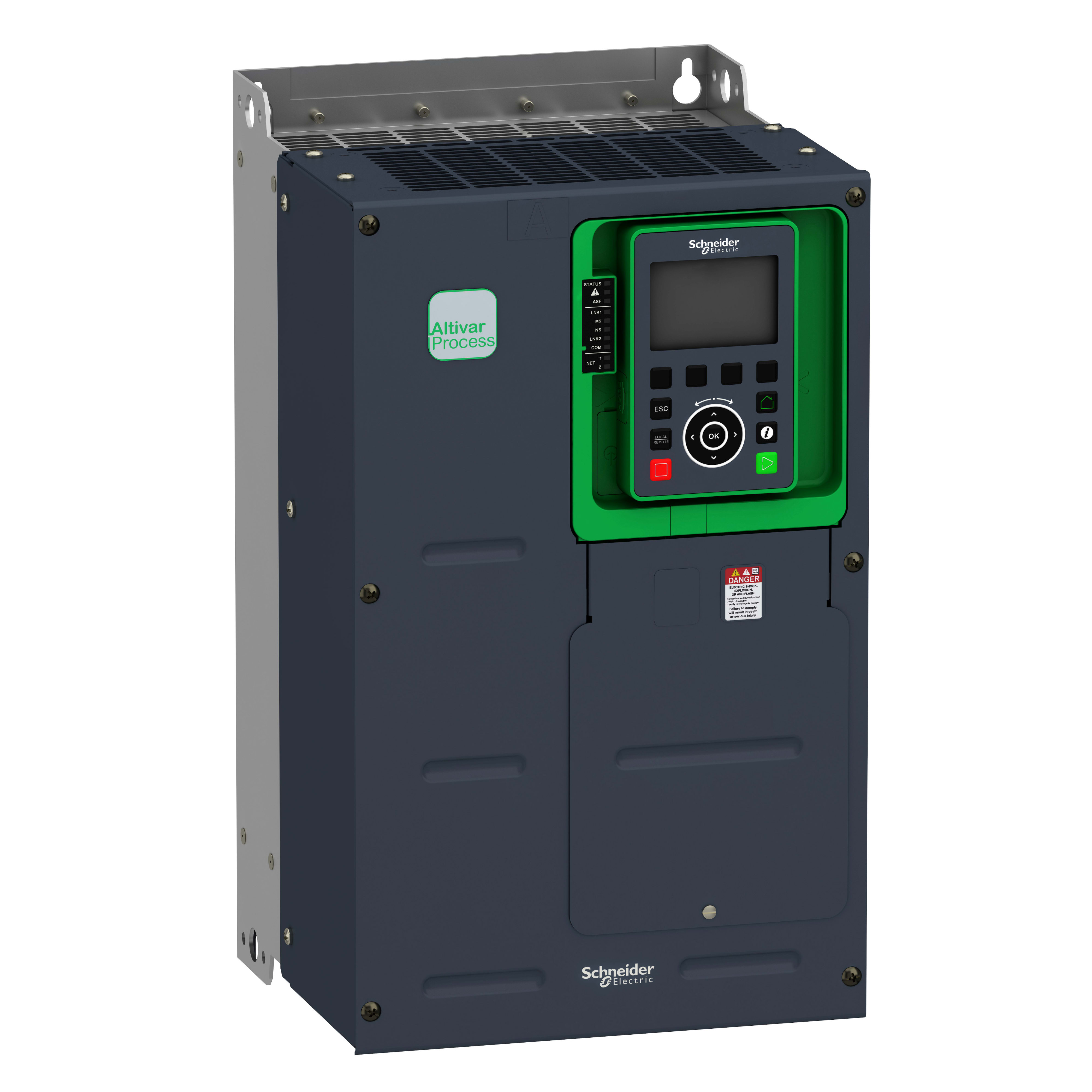 SCHNEIDER ELECTRIC - Variatore di velocità, Altivar Process ATV600, ATV630, 2,2 kW, 3 HP, da 500 a 690 V, IP00