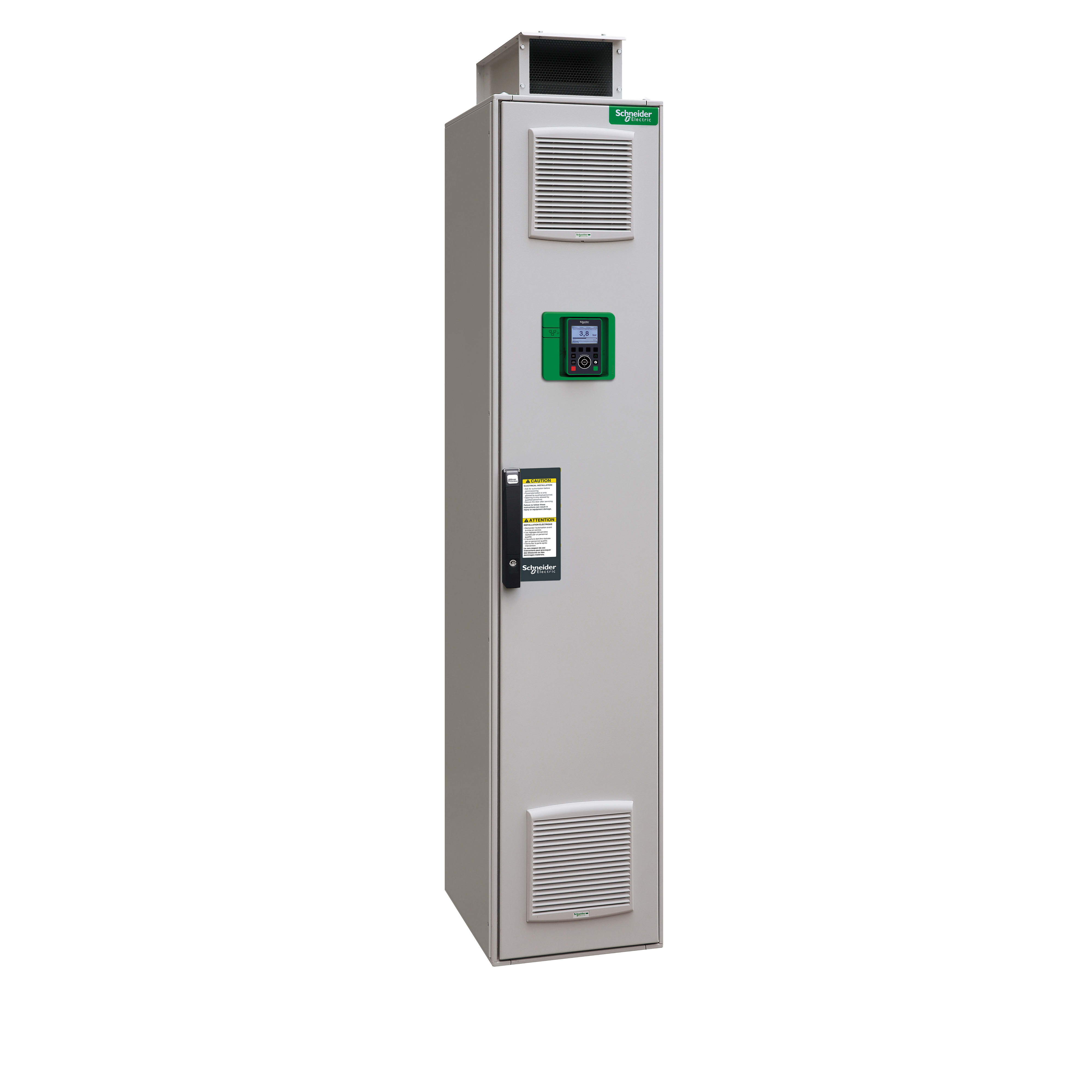 SCHNEIDER ELECTRIC - Variatore di velocità, Altivar Process ATV900, a pavimento ATV930, 132 kW, da 400 a 440 V, senza unità frenatura, IP21