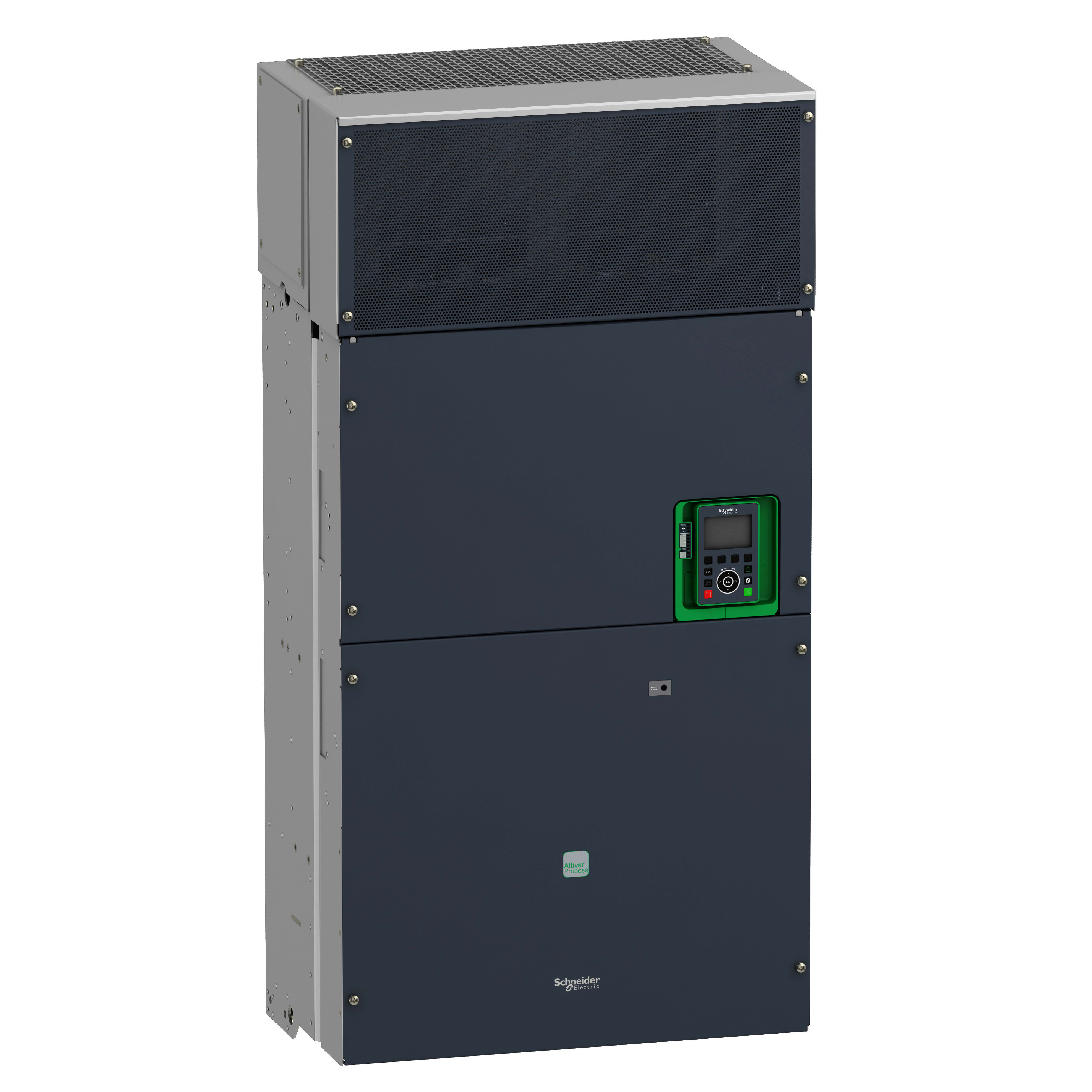 SCHNEIDER ELECTRIC - Variatore di velocità, Altivar Process ATV900, ATV930, 250kW, da 400 a 480V, senza unità frenatura, IP00 ATV930C25N4C